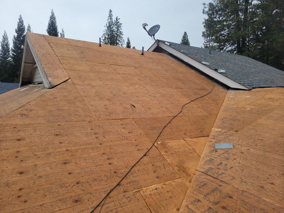Attic Insulation, Roofing, and Solar for this in-town home by Byers Enterprises 