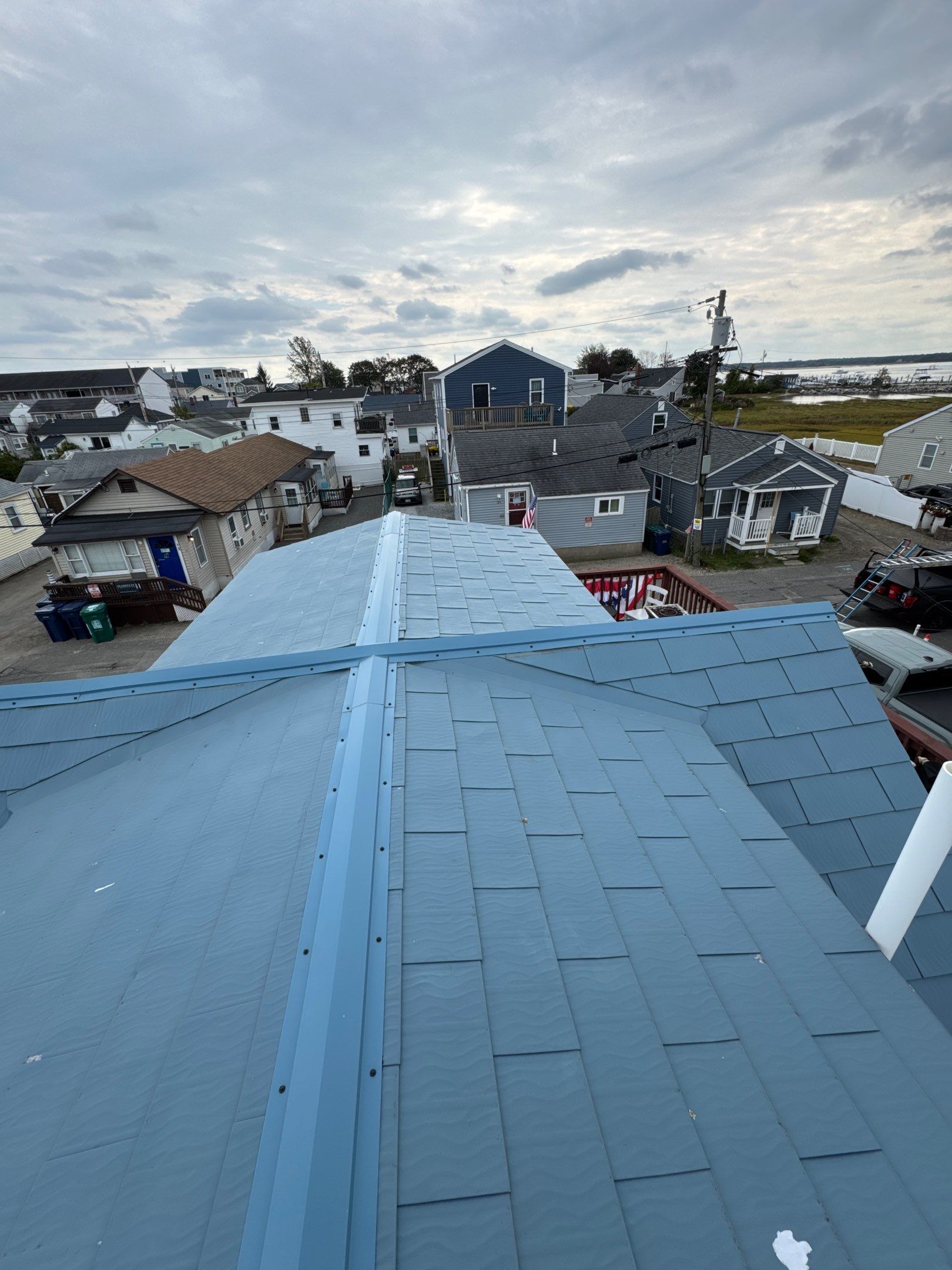 Metal Roof Repair - Hampton, NH by Compass exteriors