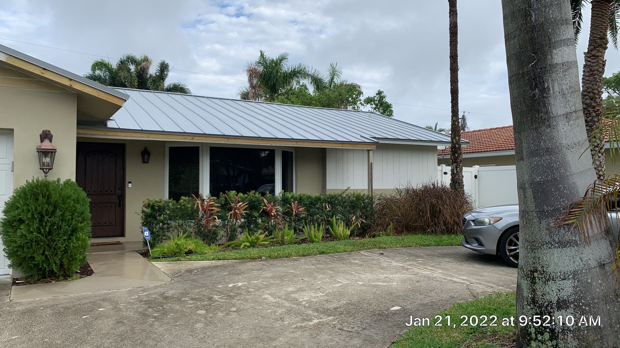 Residential Roofing Installation using 1" Nail strip metal roof by BLUES BROTHERS ROOFING