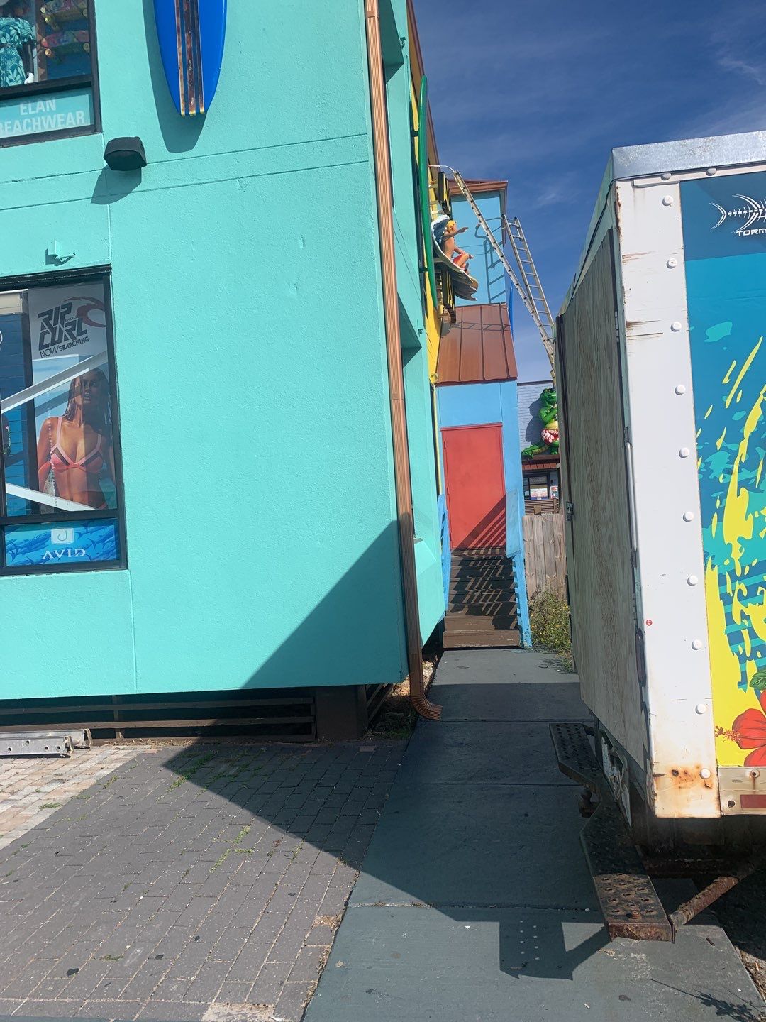 7-Inch Cooper Seamless Gutter in Pensacola Beach FL by Gutter Professors