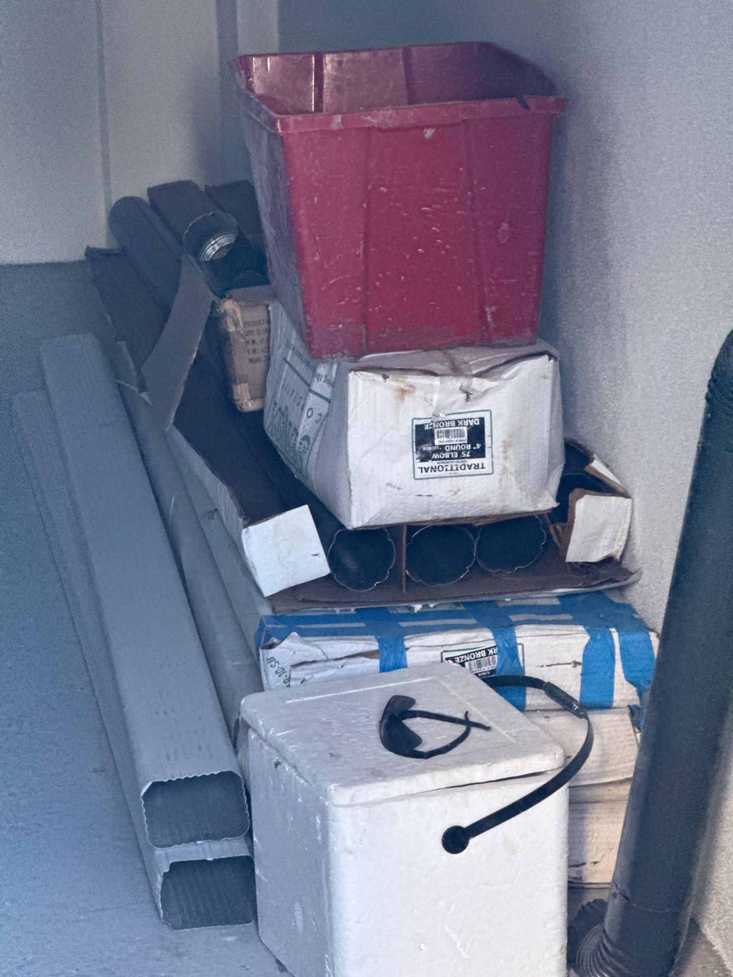 Seamless Aluminum Gutter Installation using black seamless gutters in Sarasota FL by Gutter Professors