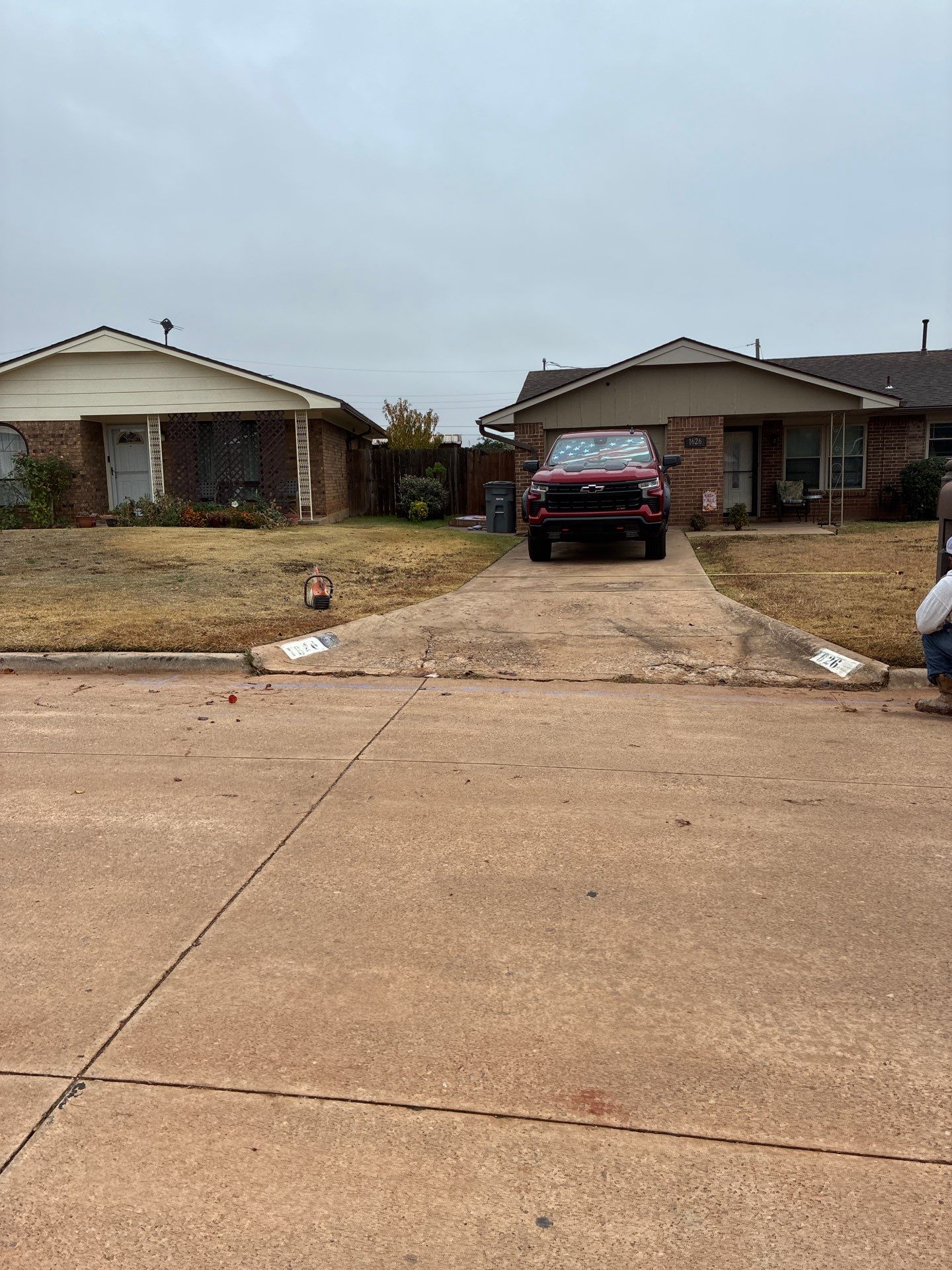 Concrete work and Carport Install by Clays Services Inc