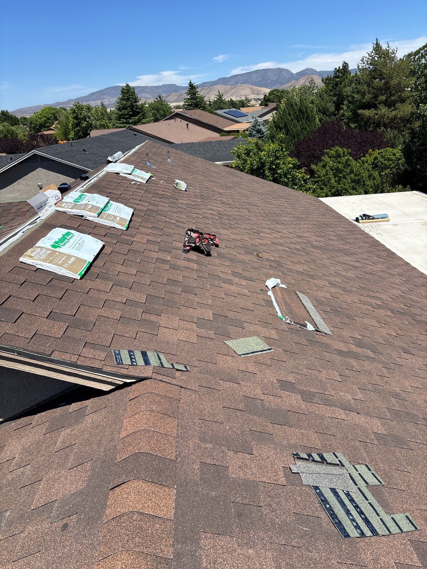 Residential Roof Replacement with Designer Shingles in Prescott Valley by Badger Roofing