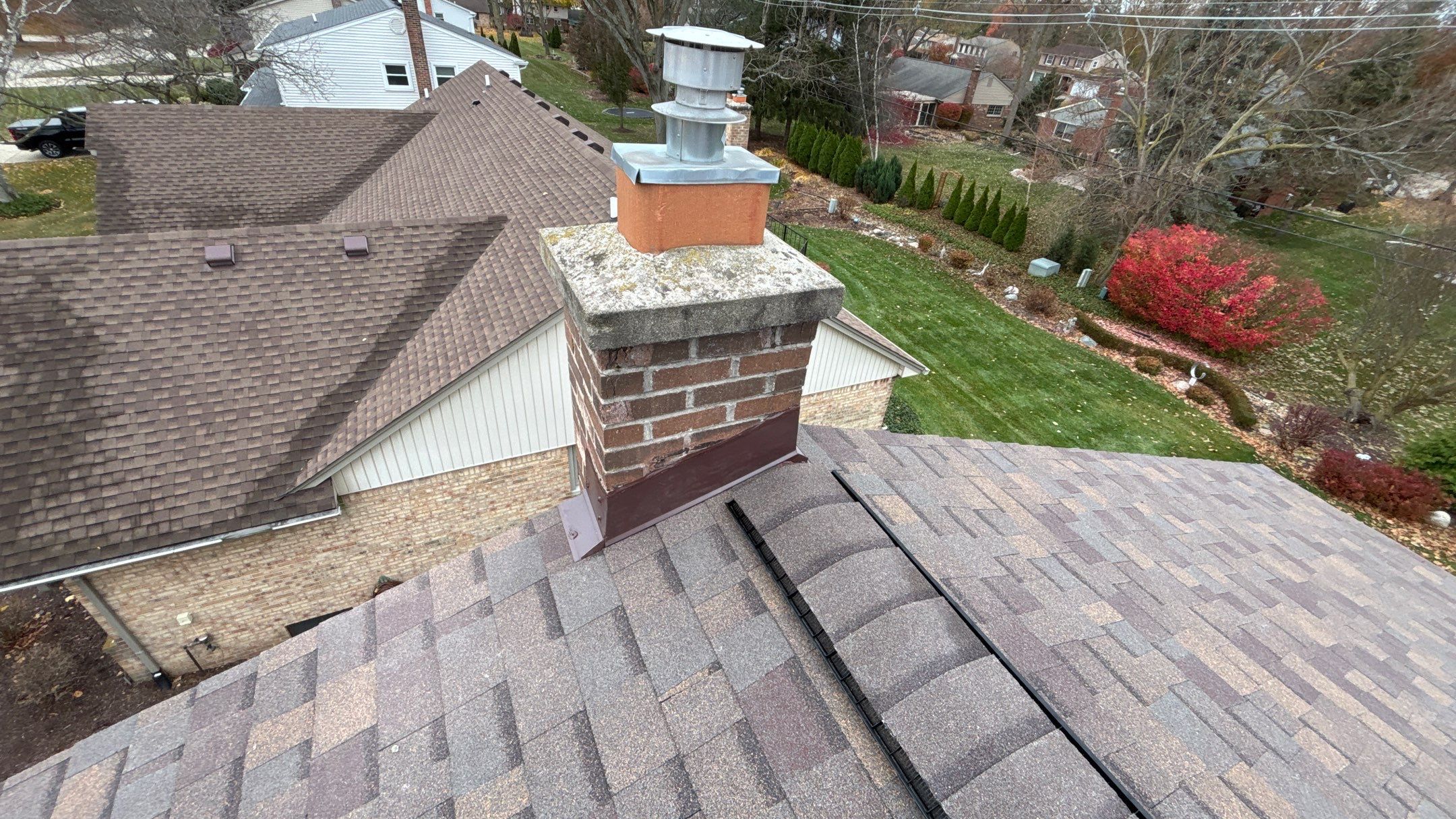 Roof Replacement using Owens Corning Teak by 180 Contractors