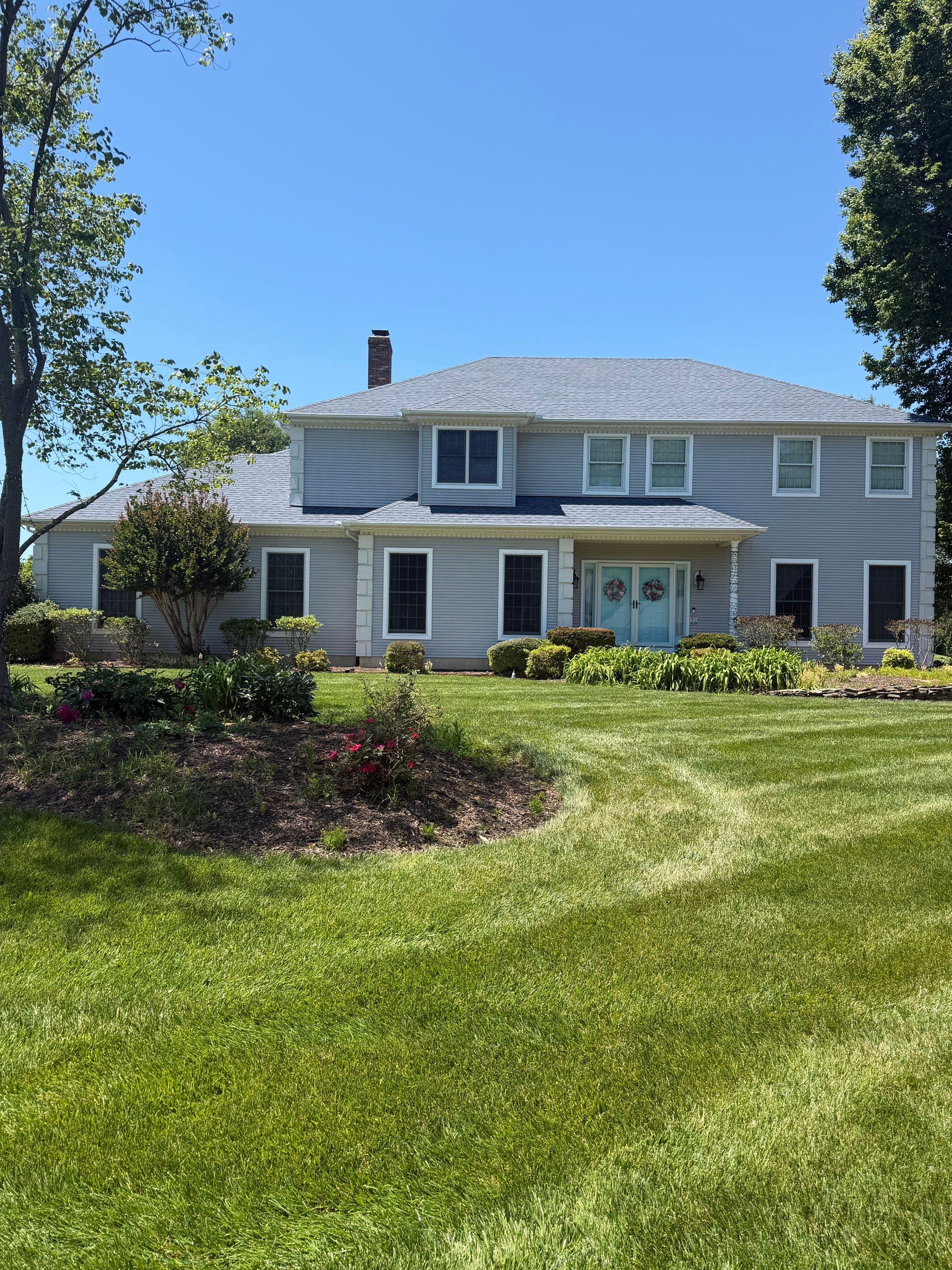 Full Roof Replacement and Skylight Installation in Camden Wyoming by First Chesapeake Roofing