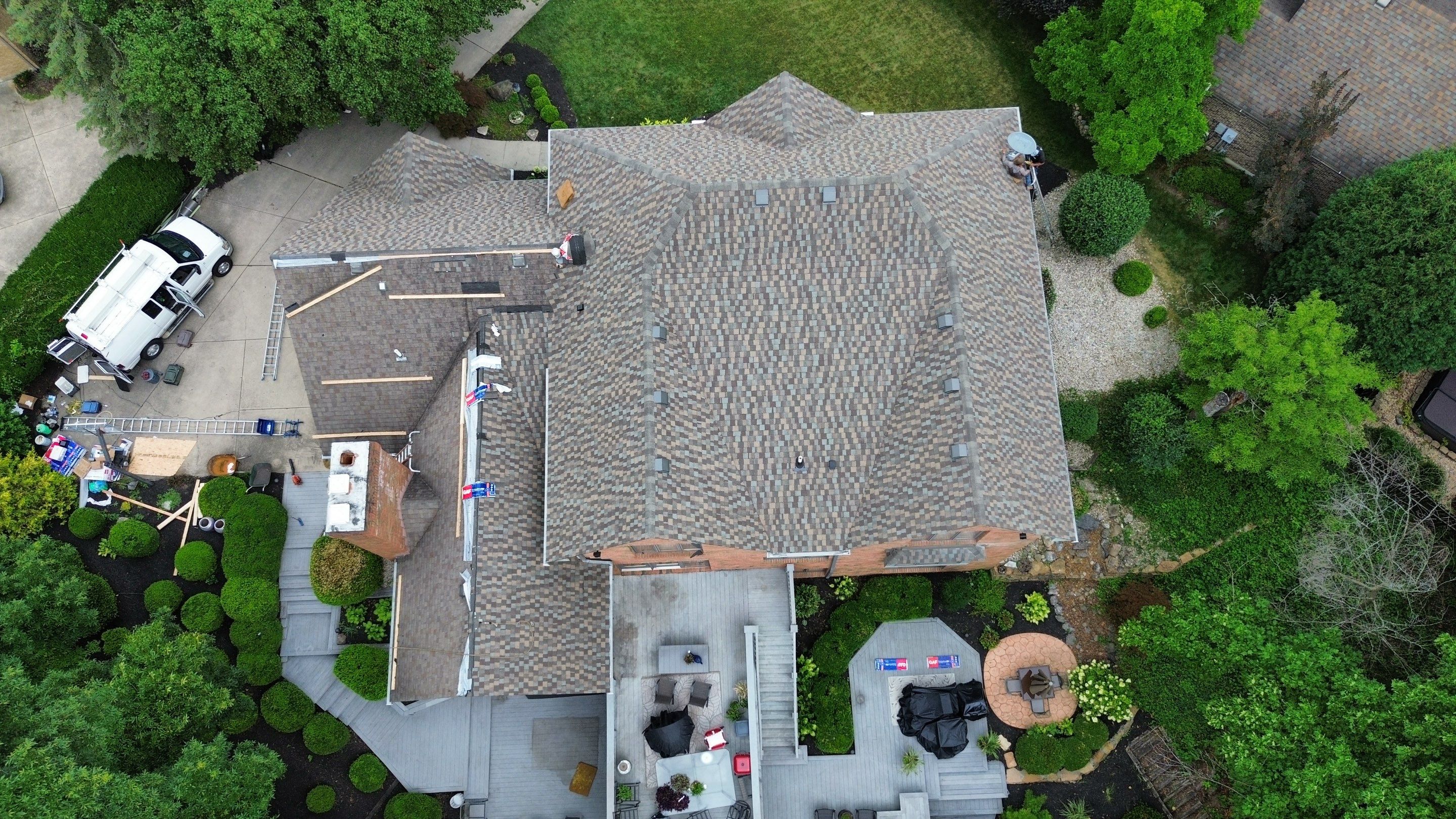 Residential Roofing Installation using Timberline HDZ Shingles - Cedar Falls by RoofX 