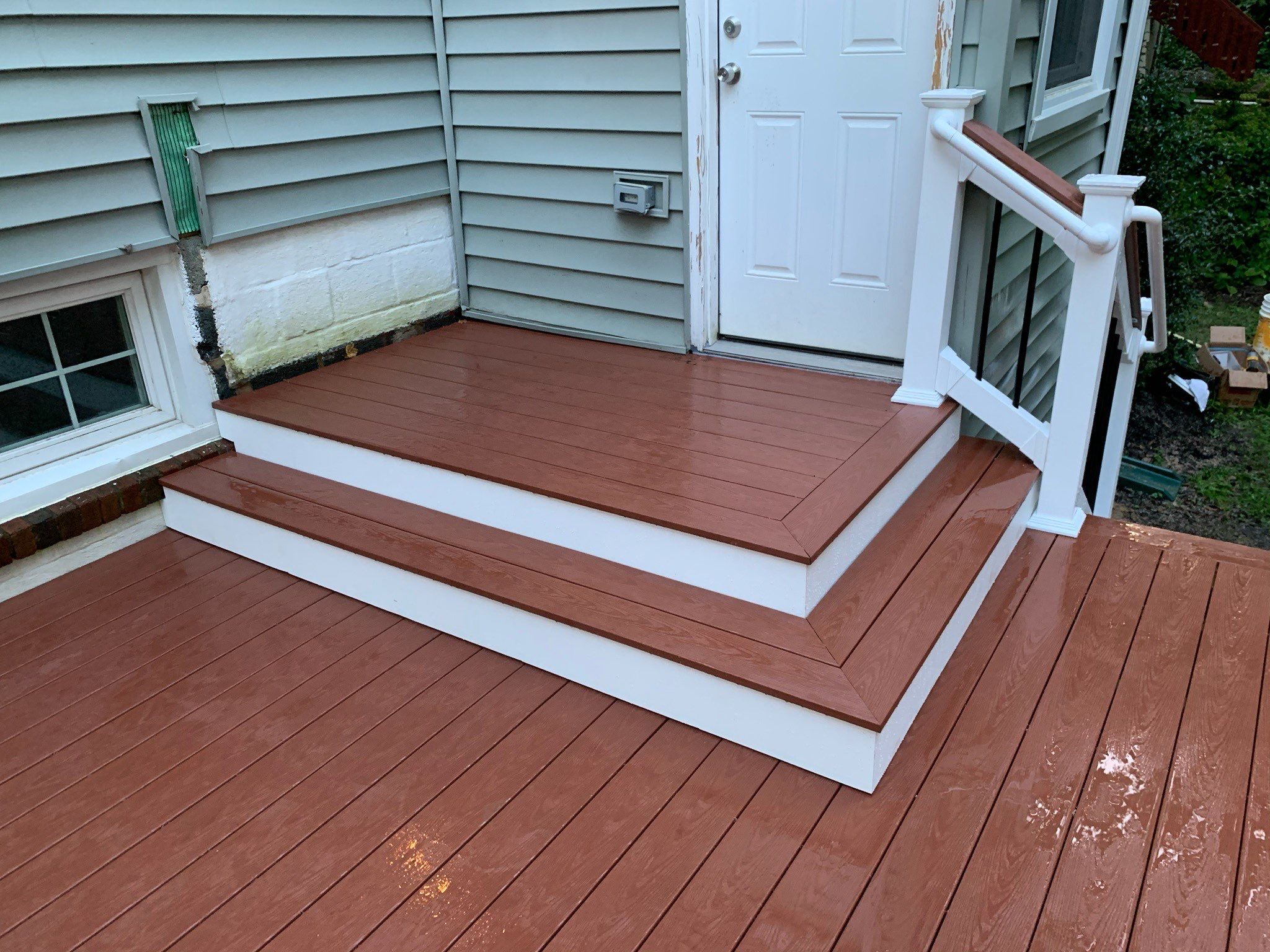 New deck installation by Window Depot of Annapolis
