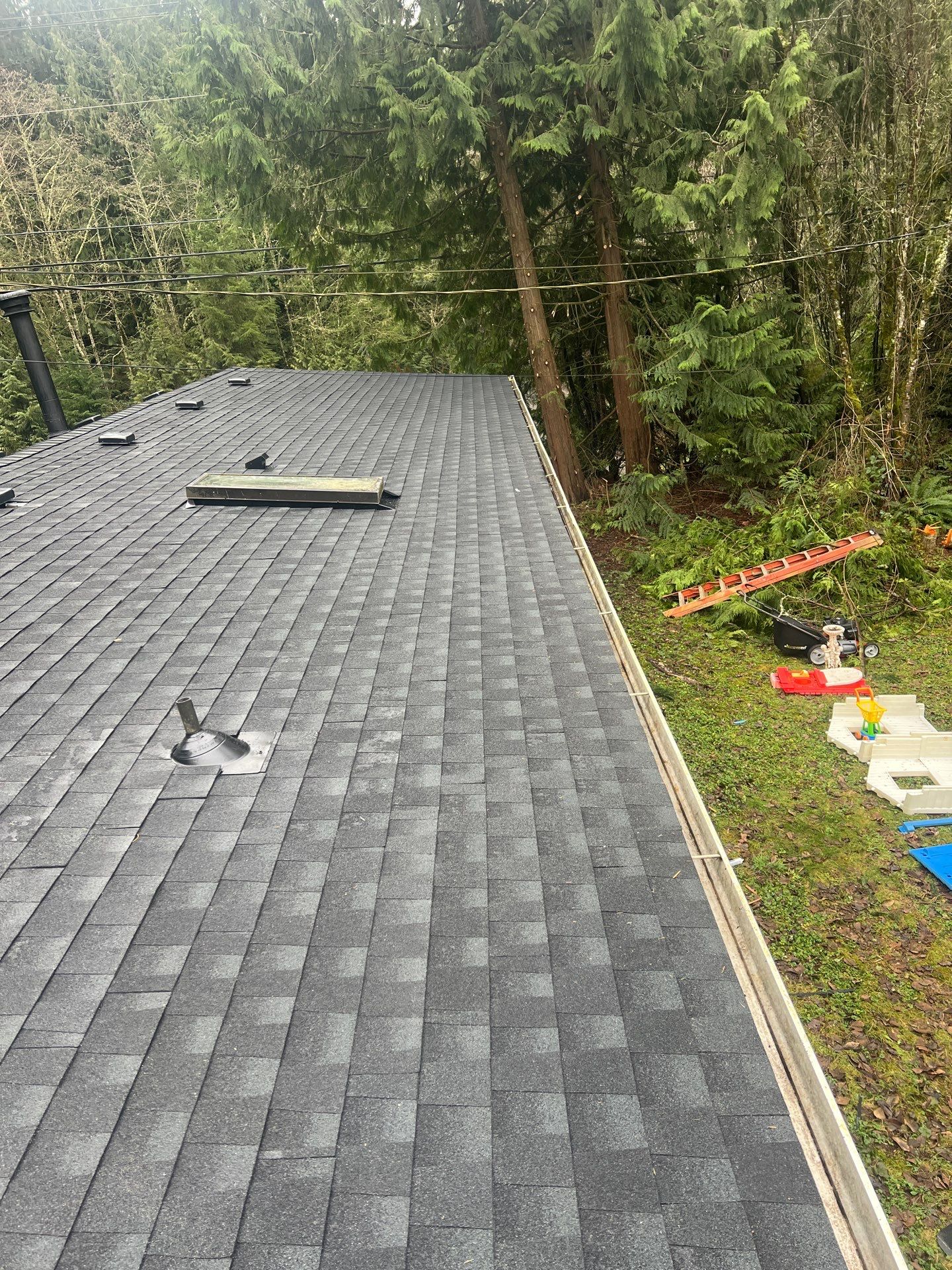 Residential Roofing Installation using GAF HDZ Shingles by Roofing Formula LLC