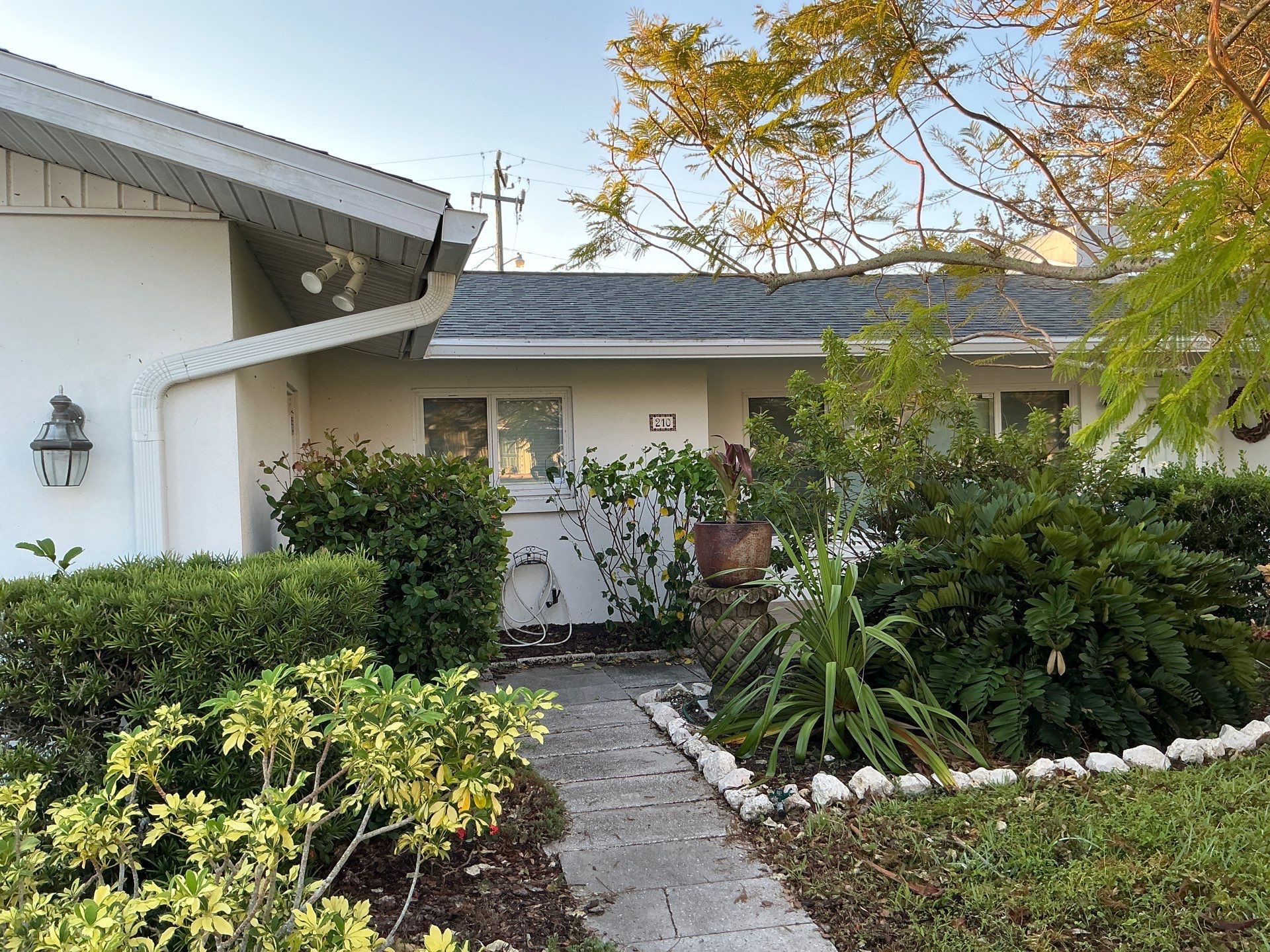 Soffit White Vinyl Installation FL by Gutter Professors