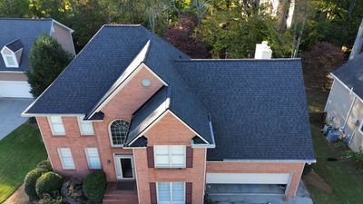Roswell, GA Roof Replacement CertainTeed Landmark Moire Black