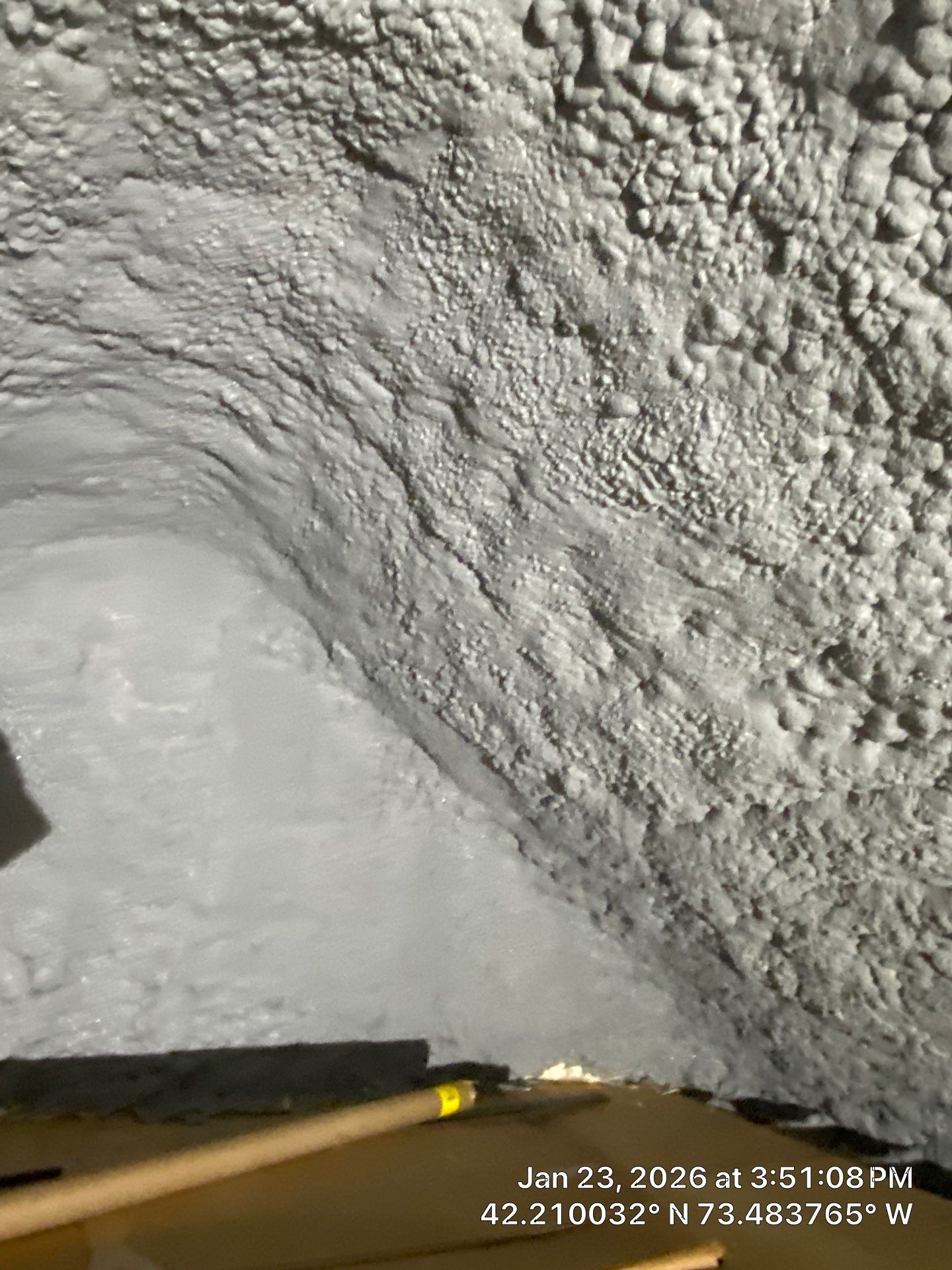 Detached Garage using Closed Cell Spray Foam by NYS Foam & Energy