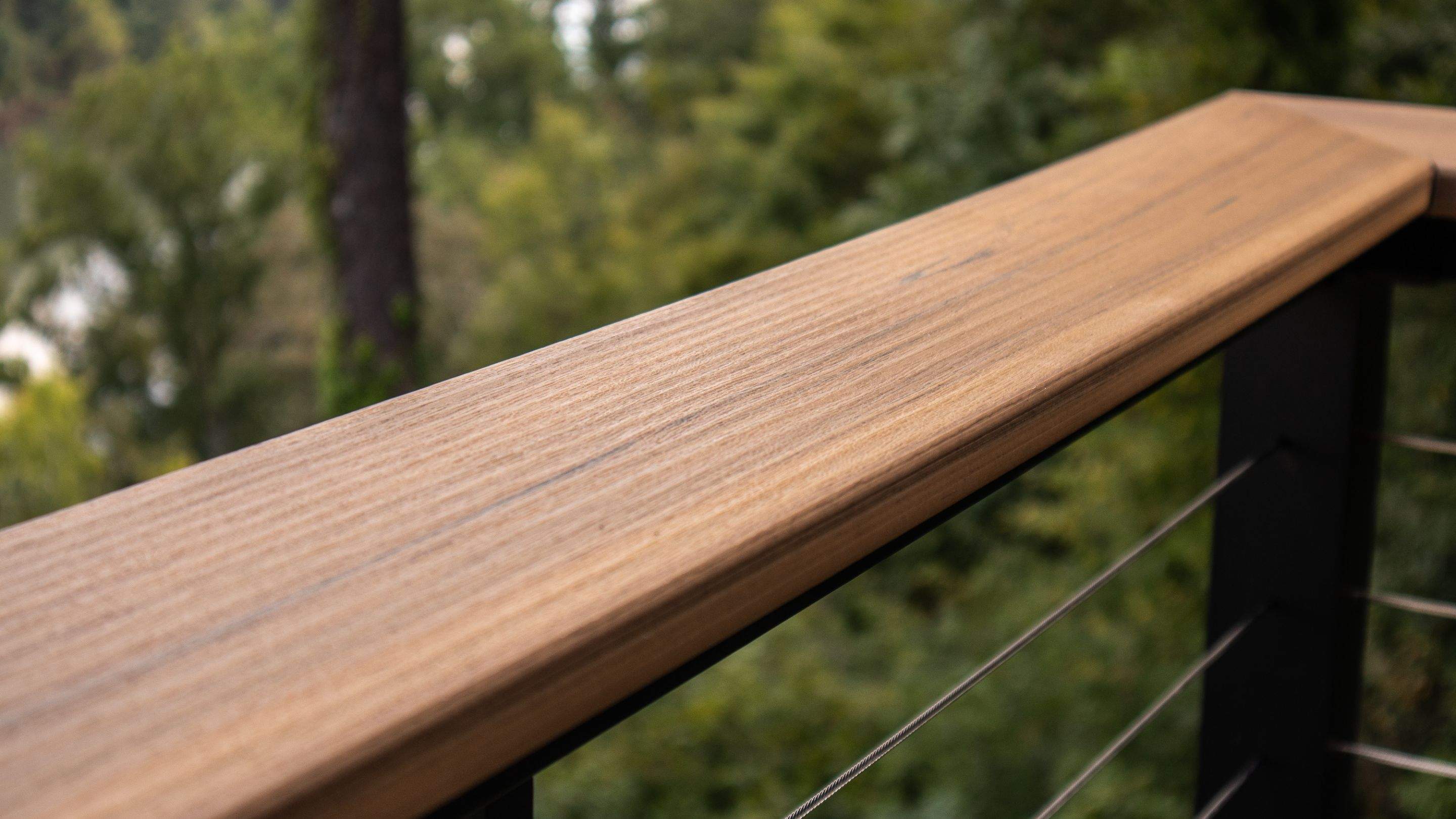 TimberTech Deck Replacement with Metal Cable Railing in Atlanta, GA by Nelson Exteriors
