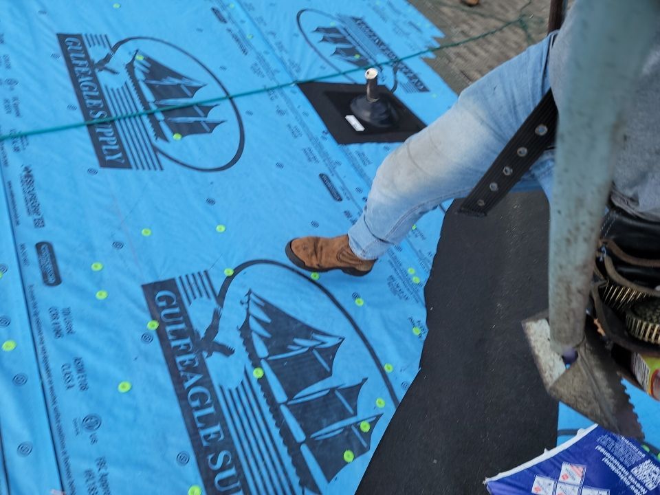 Residential Roofing Installation using Roof Replacement by American Roofing & Construction LLC