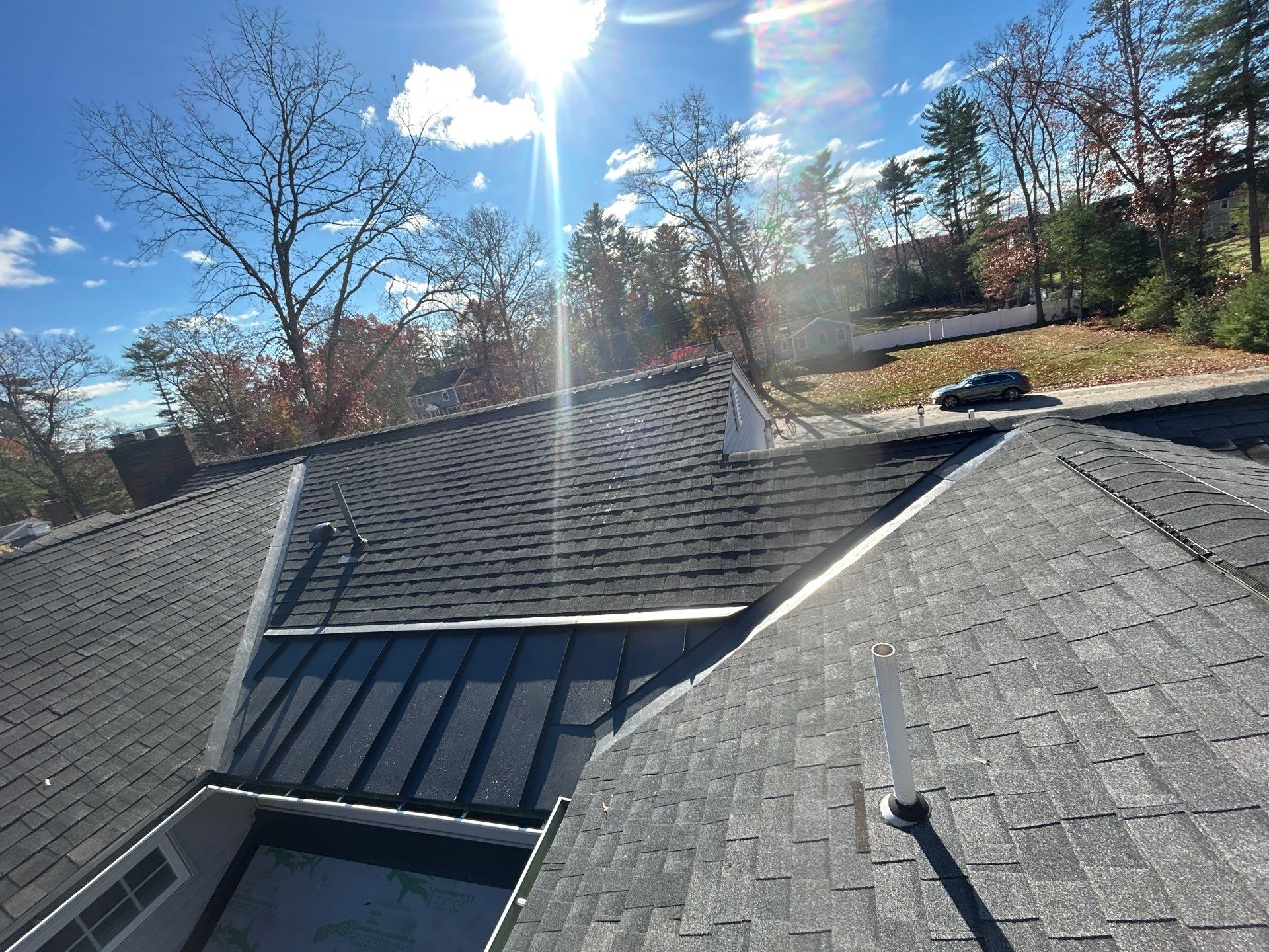 Andover Standing Seam Metal Roof with Snow Guard System by Mighty Dog Roofing of Greater Middlesex County