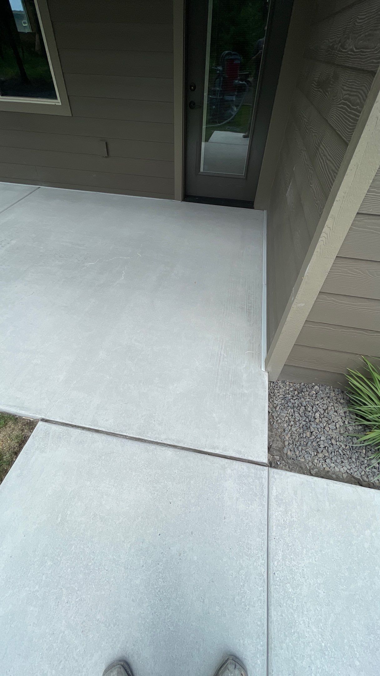 Patio Transformation using Slate Hybrid by Croc Coatings, LLC