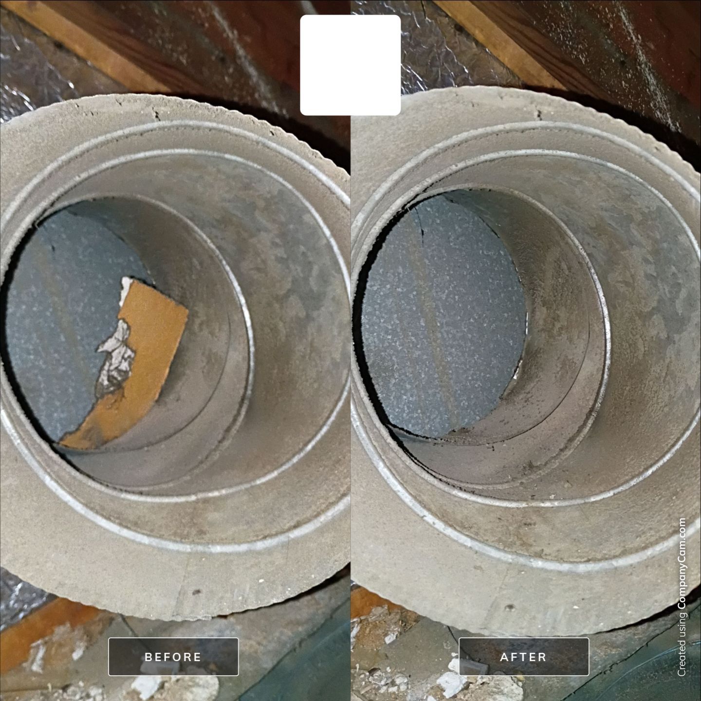 Project in Columbus by Voyager Air Duct Cleaning