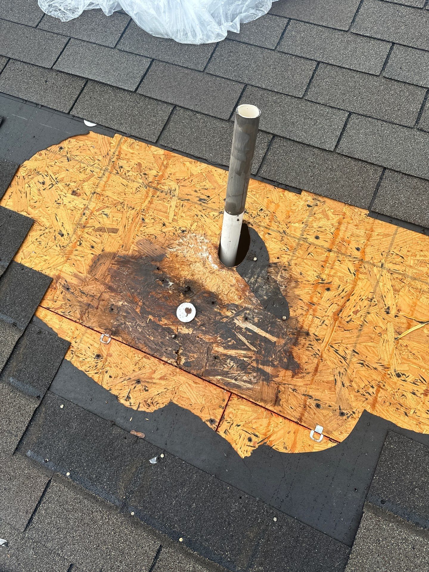 Hail Damage using Owen's Corning Duration (Lifetime) Shingles by Roof Repair Services LLC