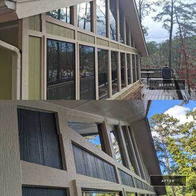 Complete Exterior Color Transformation in Holly Lake Ranch, Texas