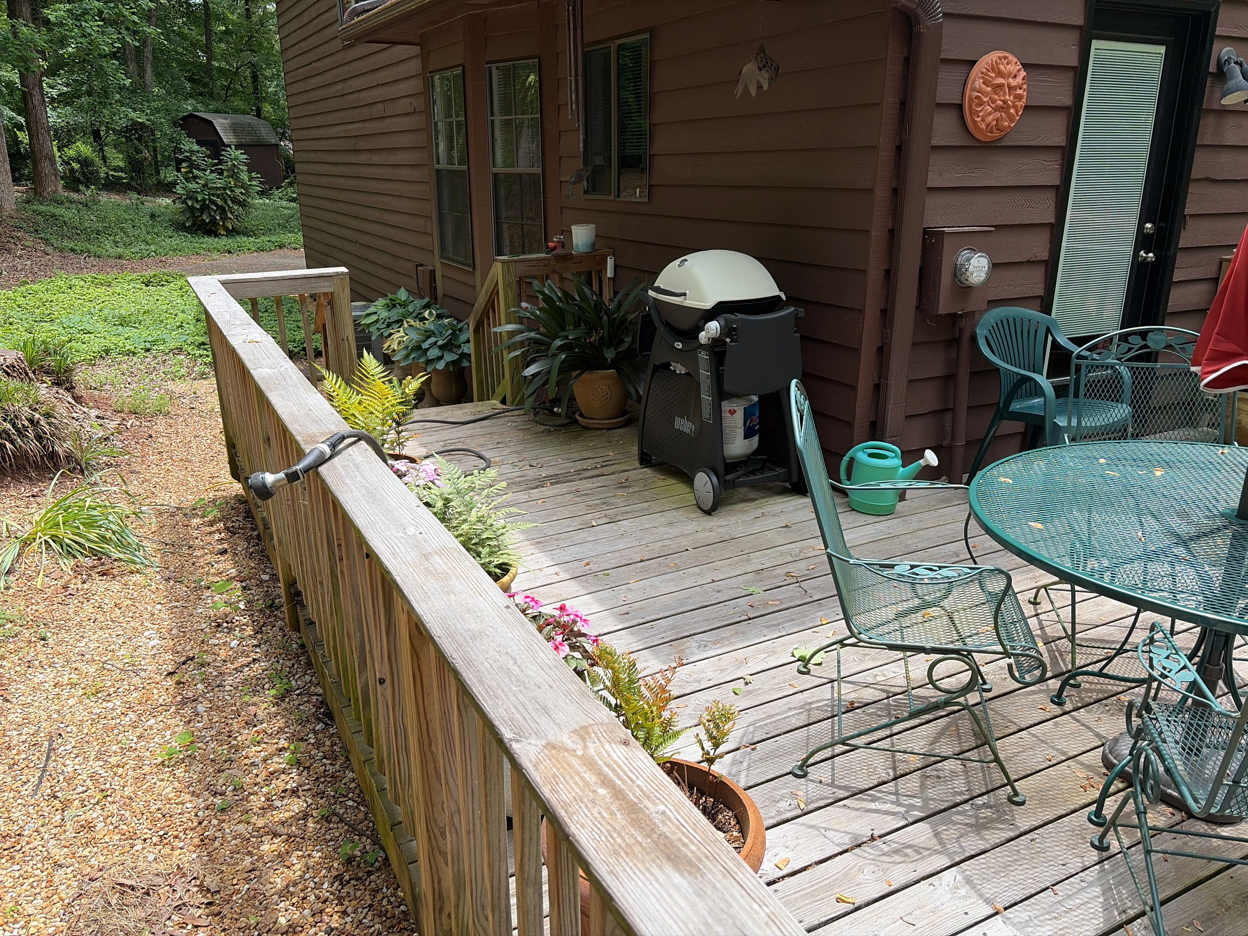 Lawrenceville, GA Deck Resurface using Trex Enhance Basic Series Decking by Nelson Exteriors