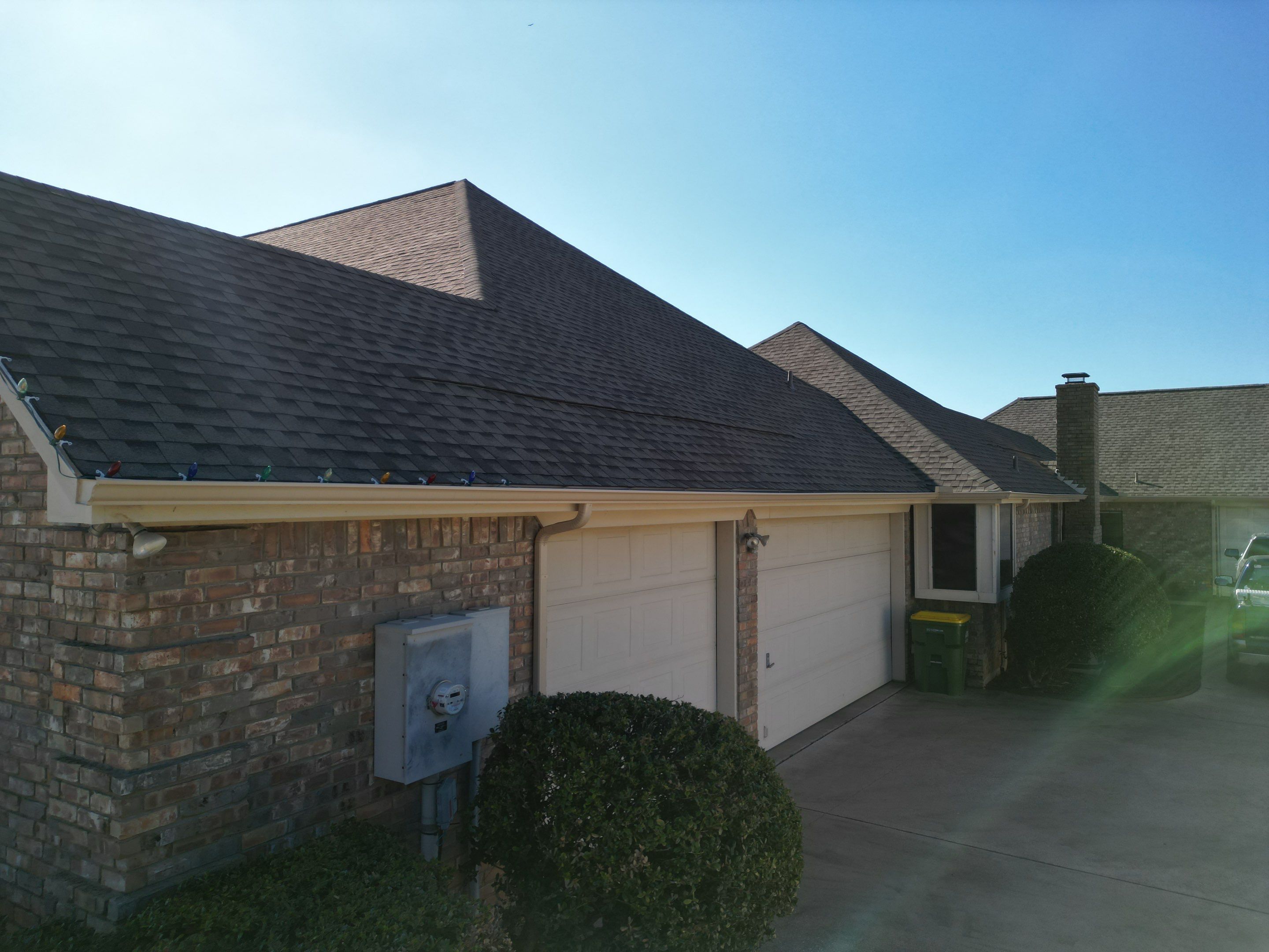 Rendon Forth Worth Texas Large Estate - Roofing Installation using GAF Timberline Armorsheild 2 Class 4 Impact Resistant Shingle System by First United Roofing & Construction