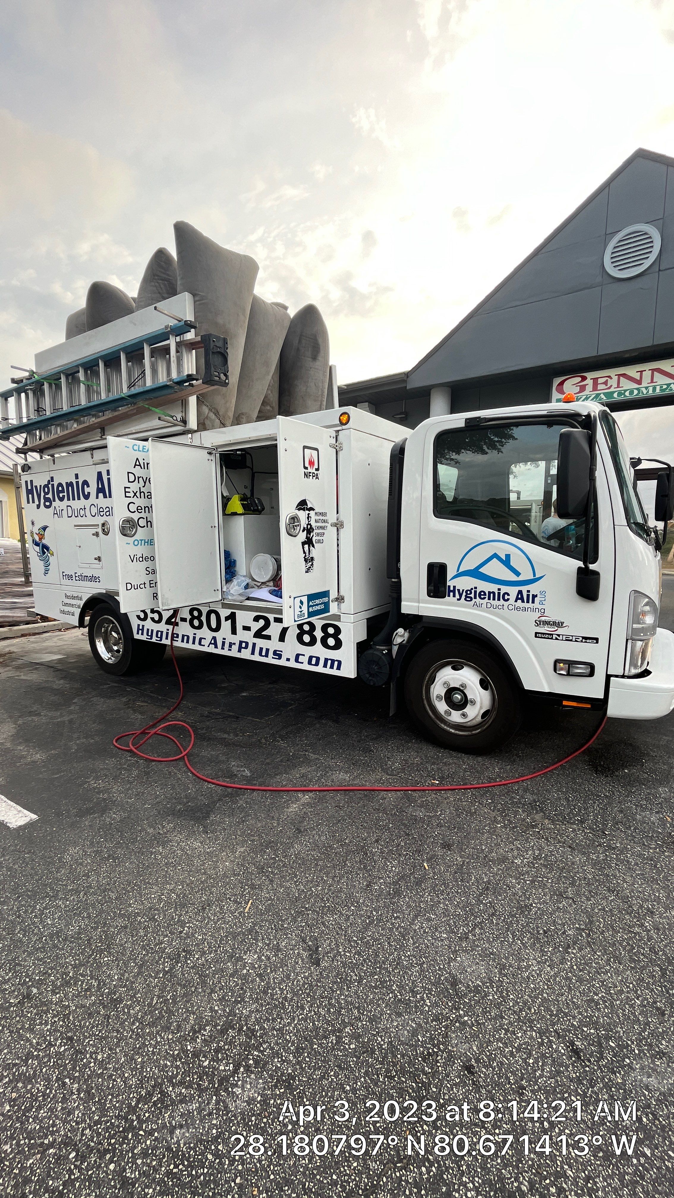Commercial Pizza Oven Cleaning in Melbourne  by Hygienic Air, Inc