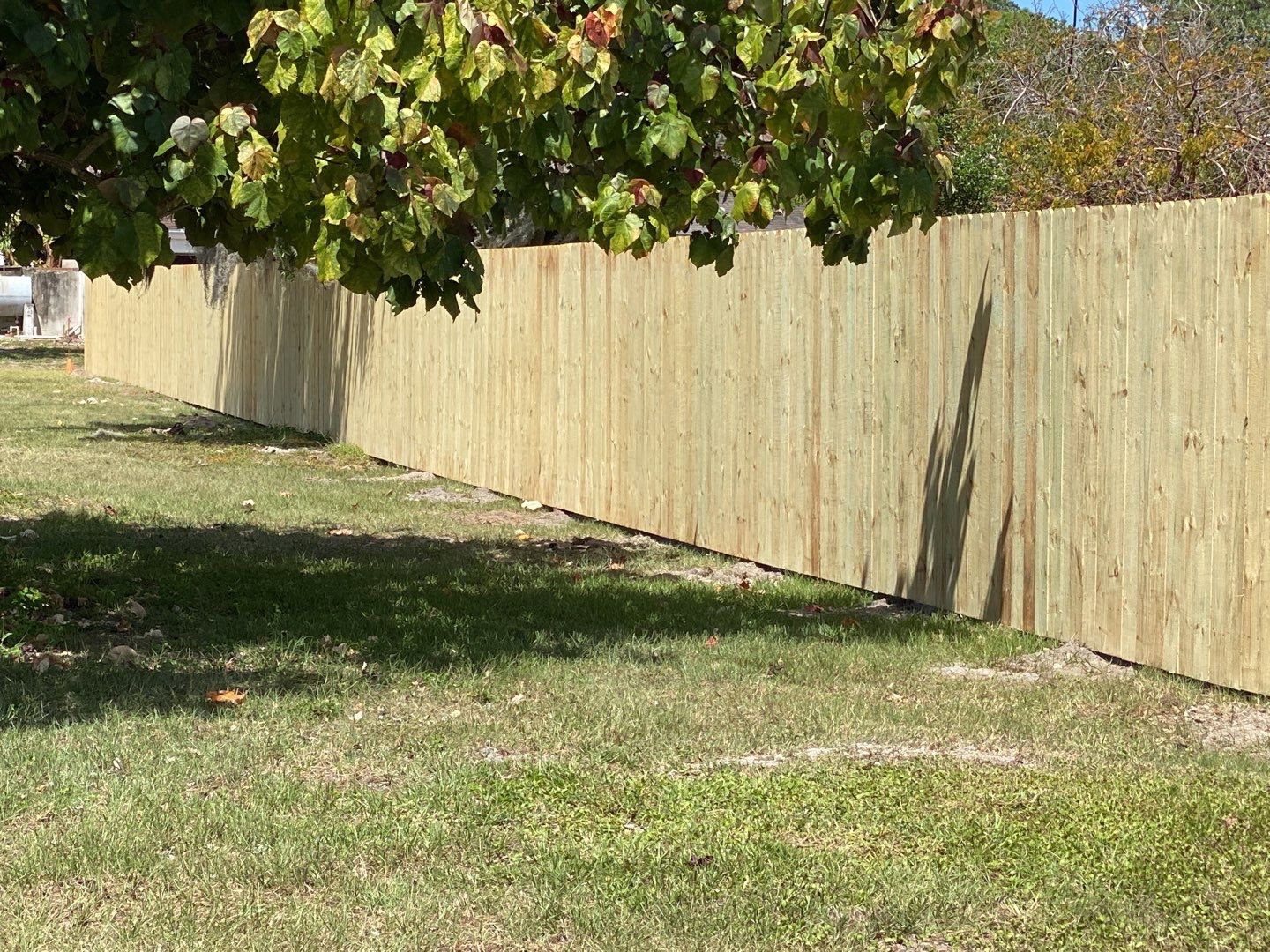 Bradenton, FL 6ft. Treated Board on Board Privacy Fence  by Asap fence and gates, LLC