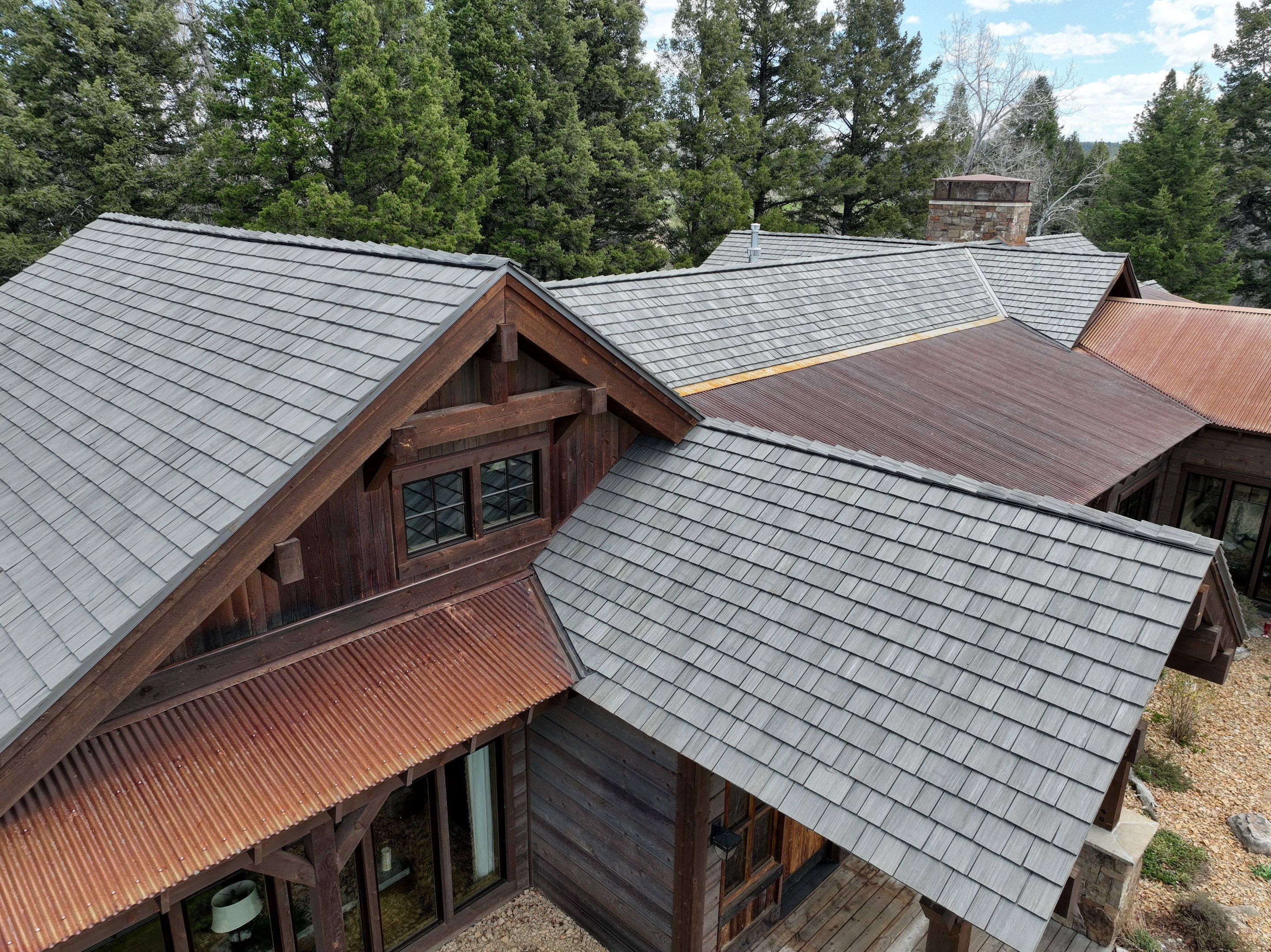 Brava Shake - Lake Forest Install  by Montana Roofing Solutions