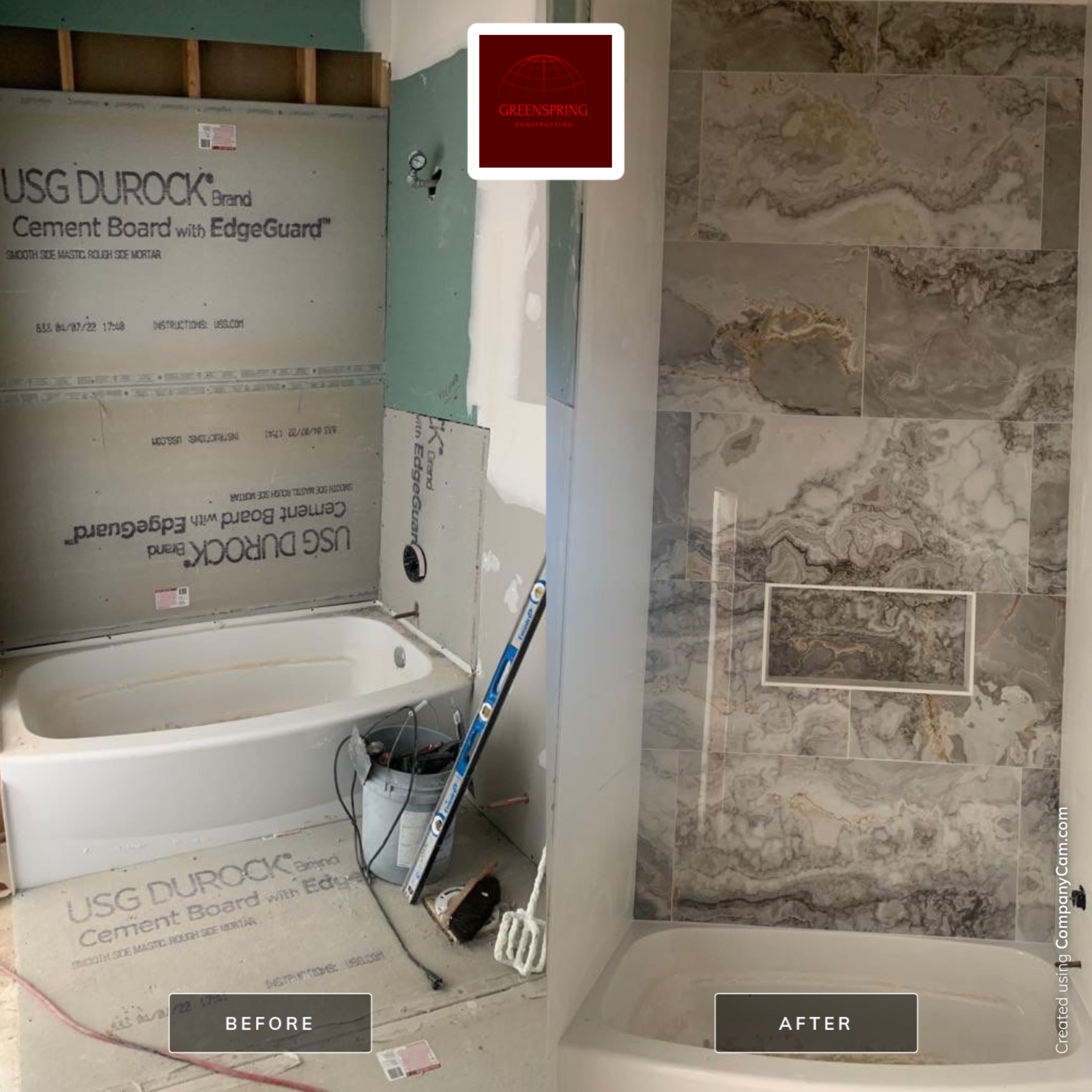 Custom Home Build by Greenspring Construction Services