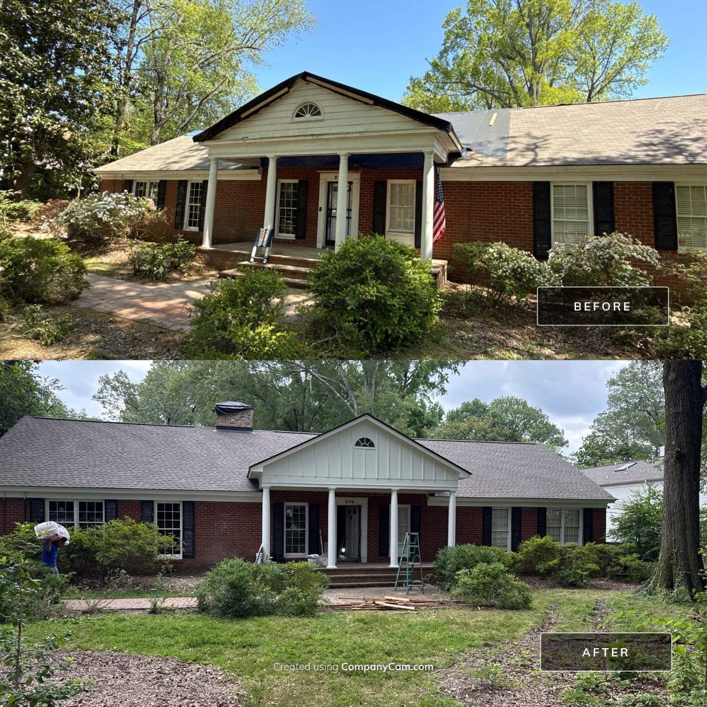 Structural Restoration and Asphalt Shingle Roof Replacement with Interior Repairs in East Memphis by Revival Roofing Services