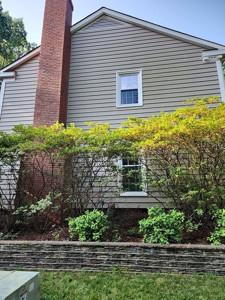 House Wash using cleaner by Power Wash Masters LLC