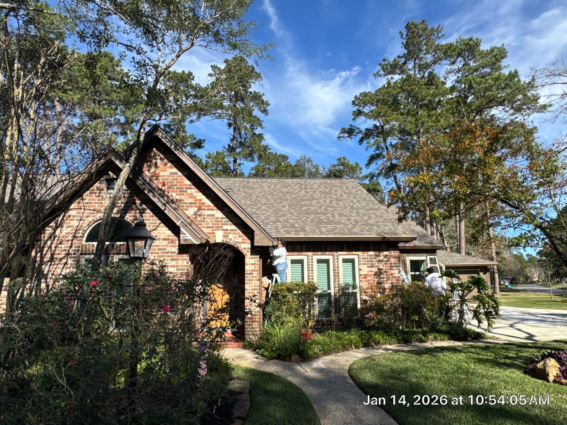Exterior Siding Restoration and Painting Project in Spring, Texas by Rolling Nations