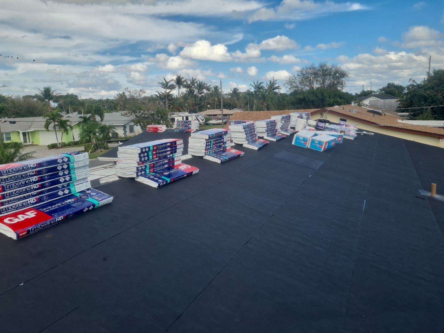 Residential Roofing Installation using GAF by BLUES BROTHERS CONSTRUCTION CORP