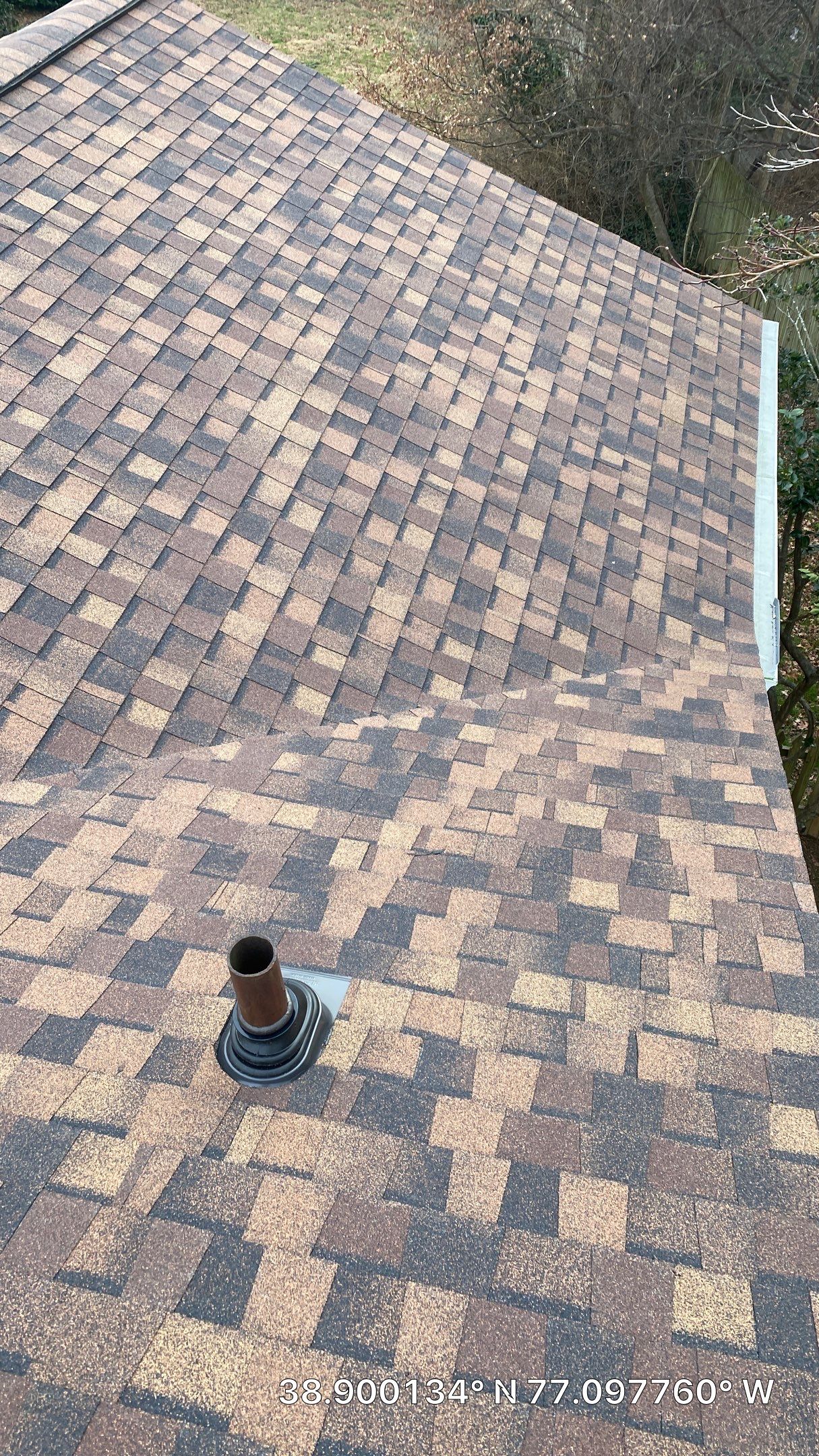 Arlington: CertainTeed Landmark Pro Designer Shingles in Max Def Burnt Sienna by RM Banning, Inc.