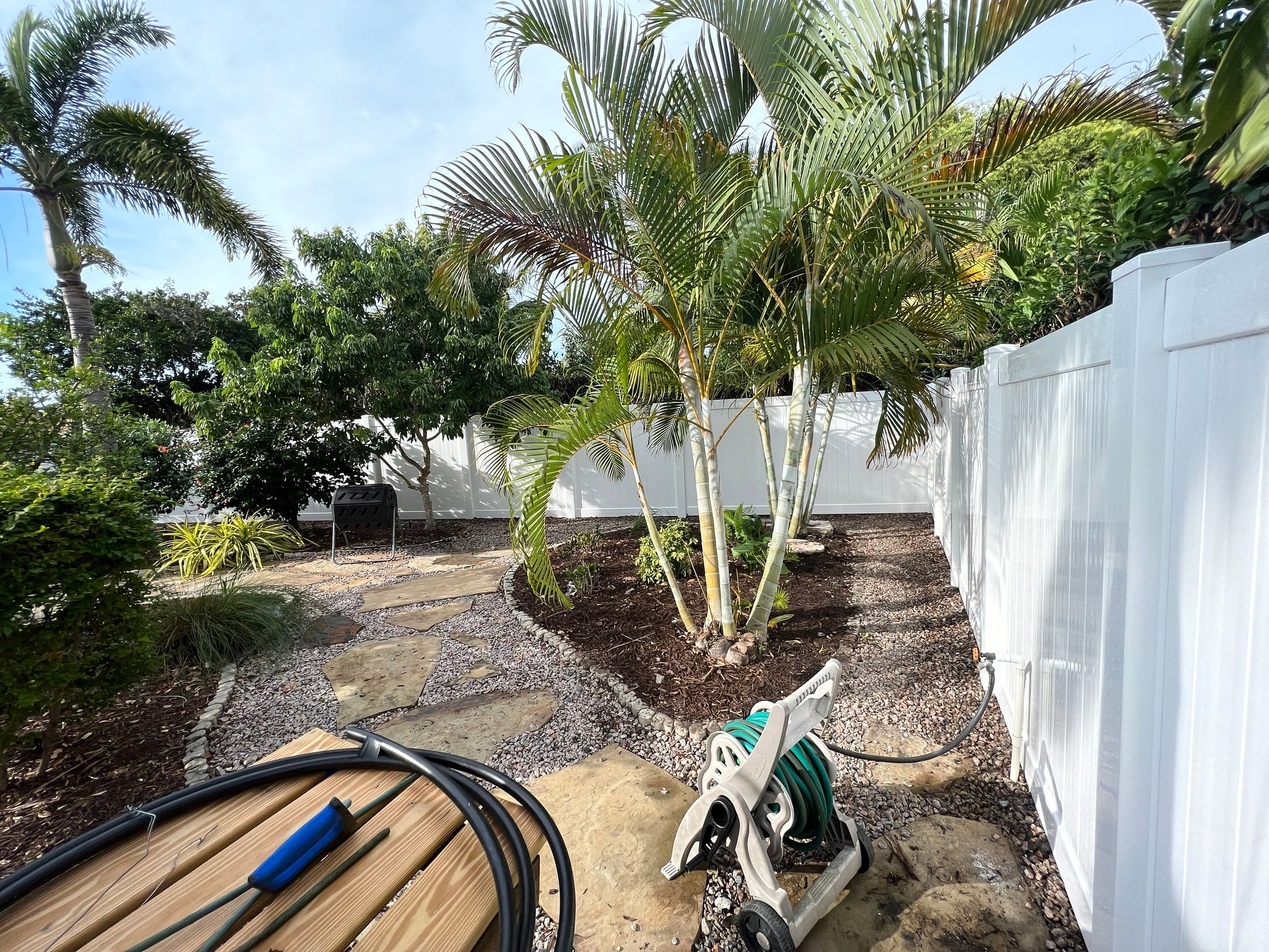 Sarasota, FL 6 ft. Tall White Vinyl Privacy Fence by Asap fence and gates, LLC