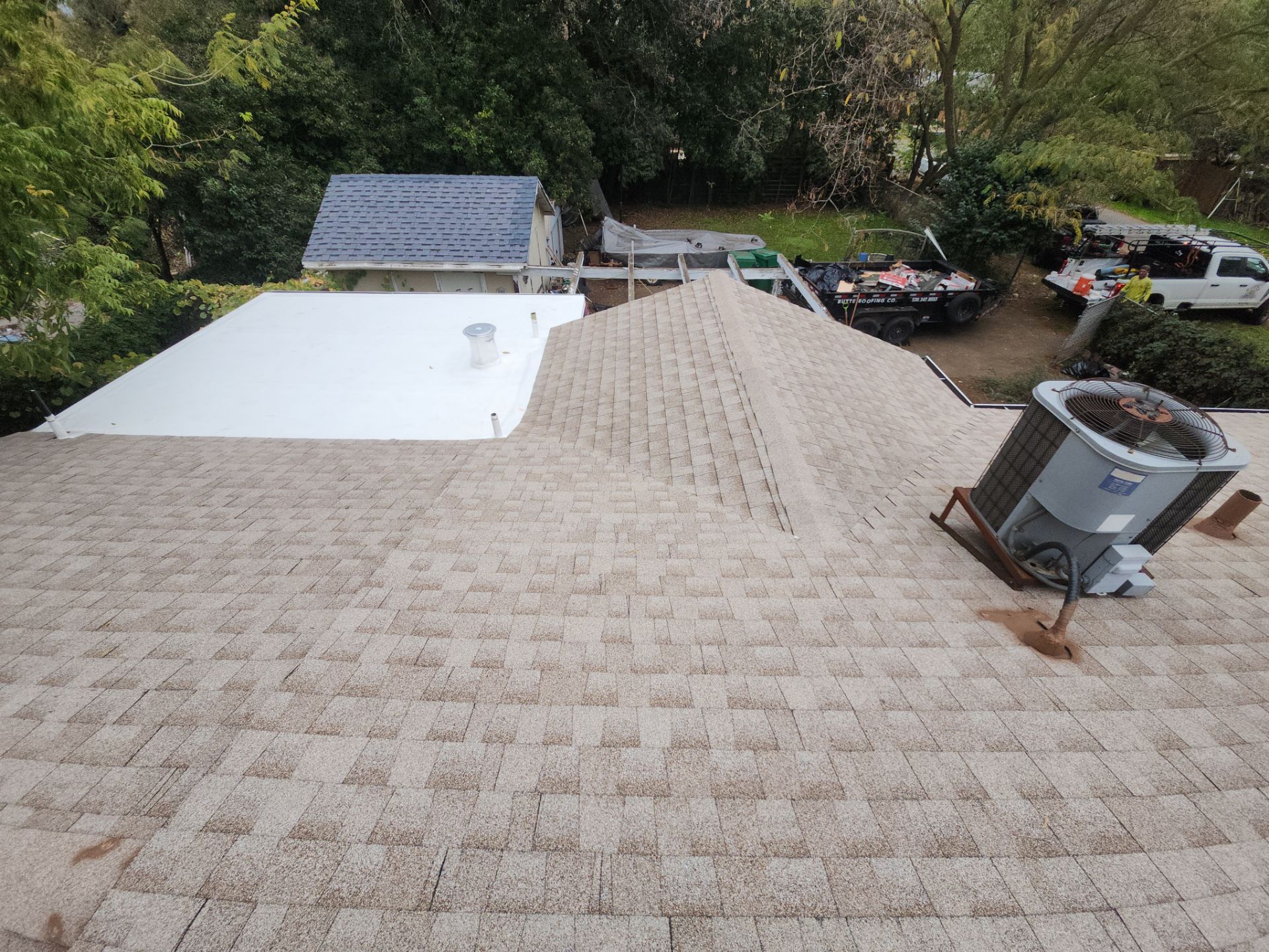 Chico shingle & Duro-last by Butte Roofing Company License #567600