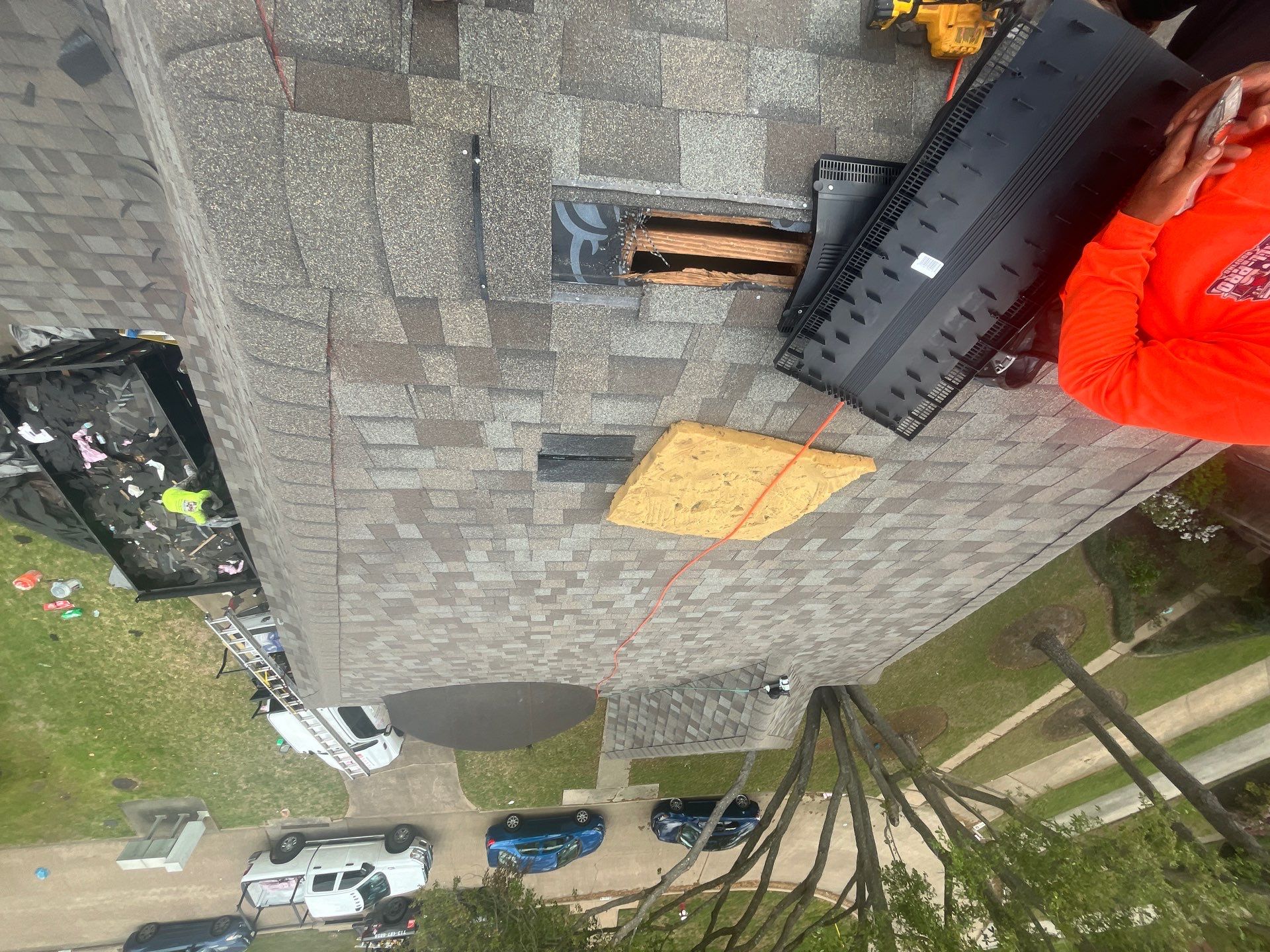 Residential Roofing Repair using Owen's Corning Duration (Lifetime) Shingles by Roof Repair Company