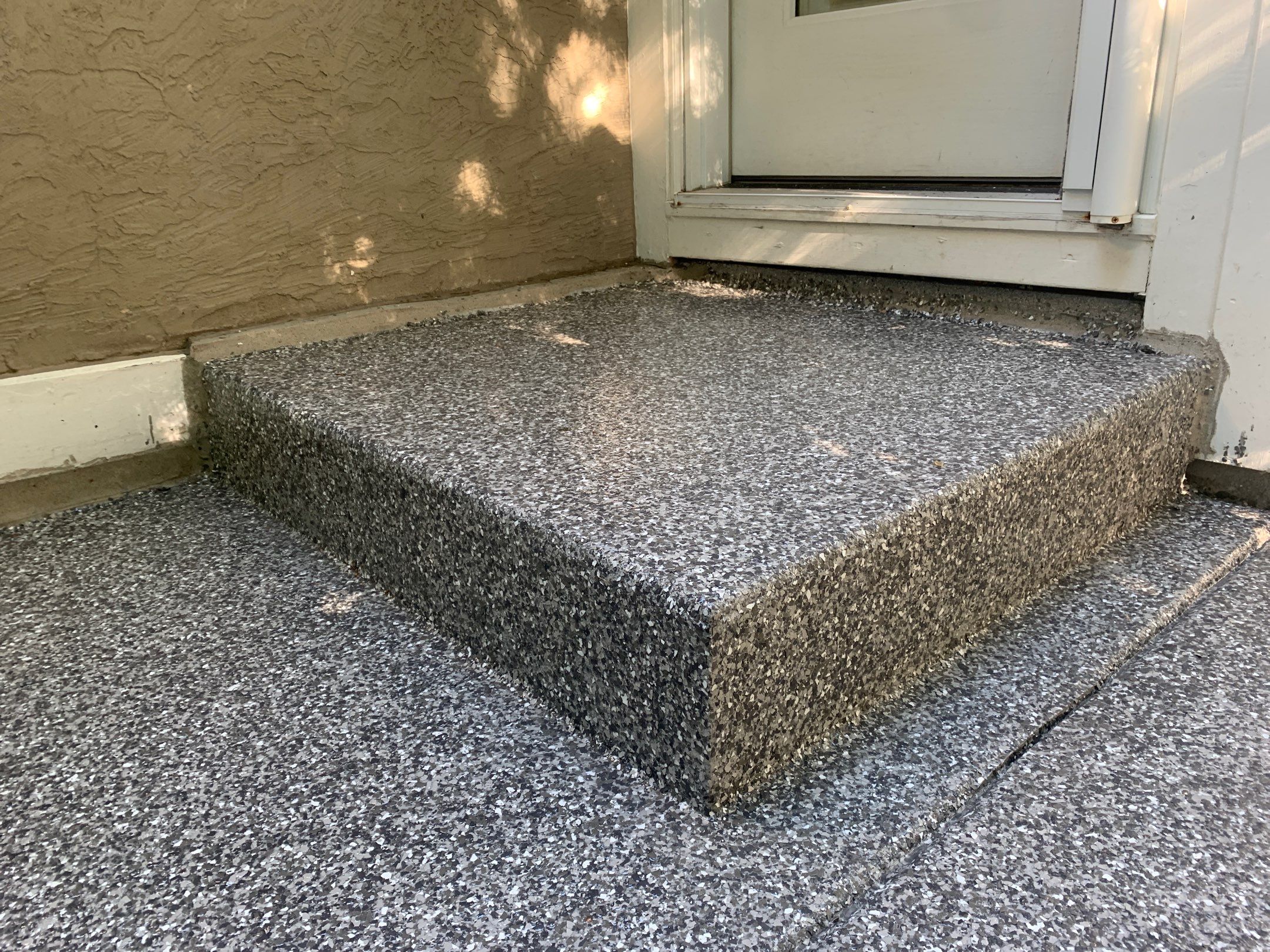 Patio using Domino  by Select Painting, Coatings & Garage Cabinets