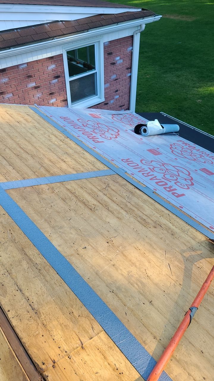 Residential Roofing Installation using Owens Corning Duration Slatestone Gray by A Plus Exterior