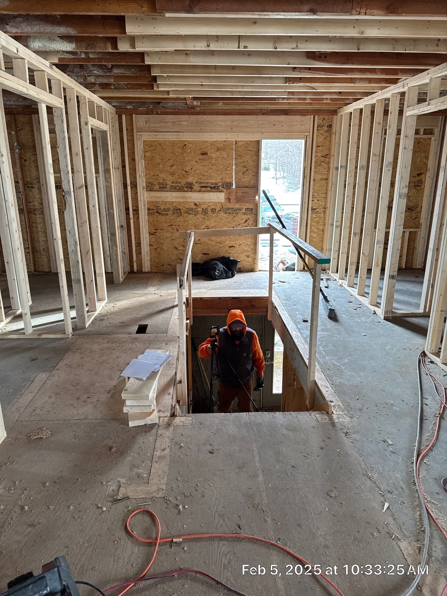 This project has it all!!!! Custom Flooring, Leveling Service, Custom Stair parts and pieces, risers, blue pad cover - all inclusive service from RTB! by RTBaldwin Hardwood Floors