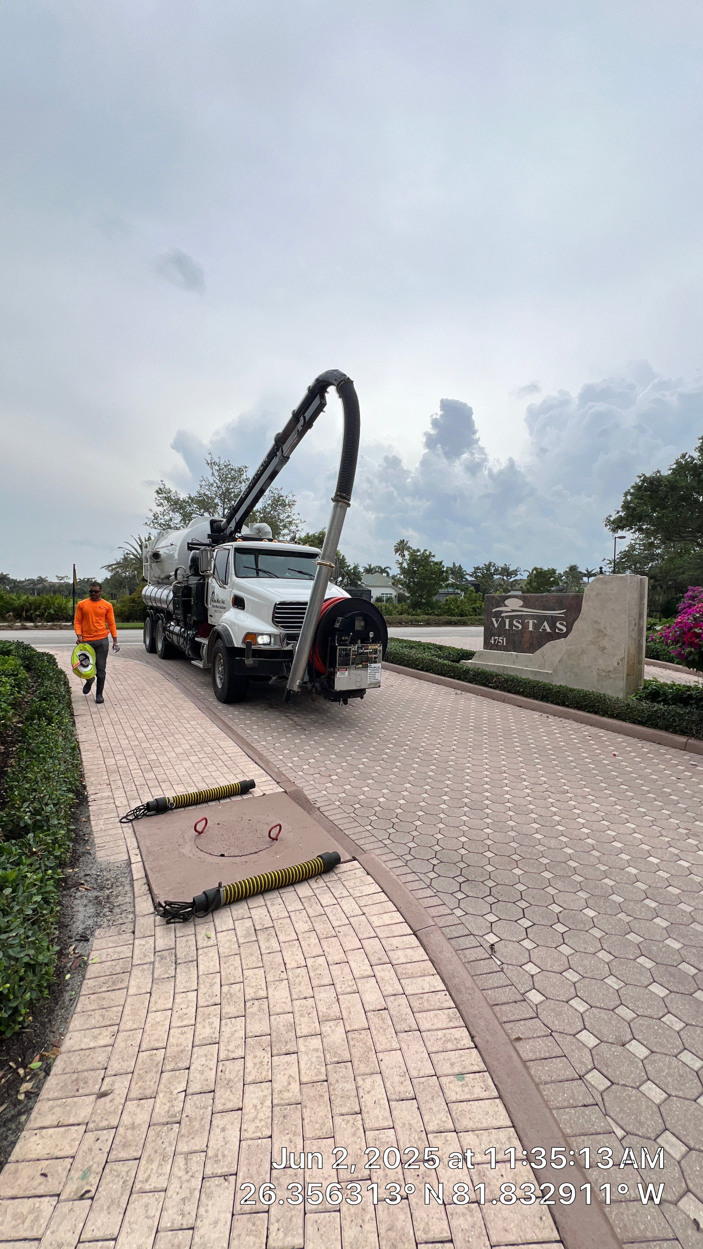 Bonita Bay Condo Stormwater System Cleaning by Don Mar, Inc. Storm Water Solutions