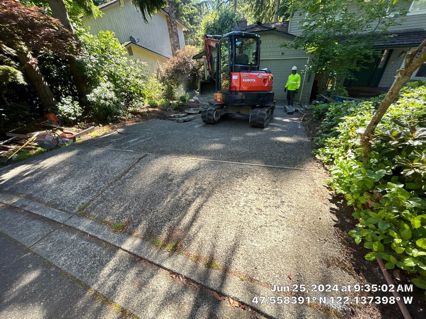 Kate | Concrete Driveway & Walkway by Jireh Asphalt & Concrete Inc 