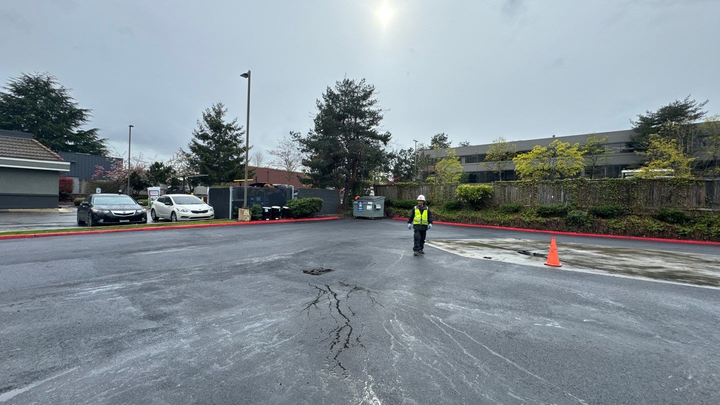 TRJ Construction | Asphalt Parking Lot Repair  by Jireh Asphalt & Concrete Inc 