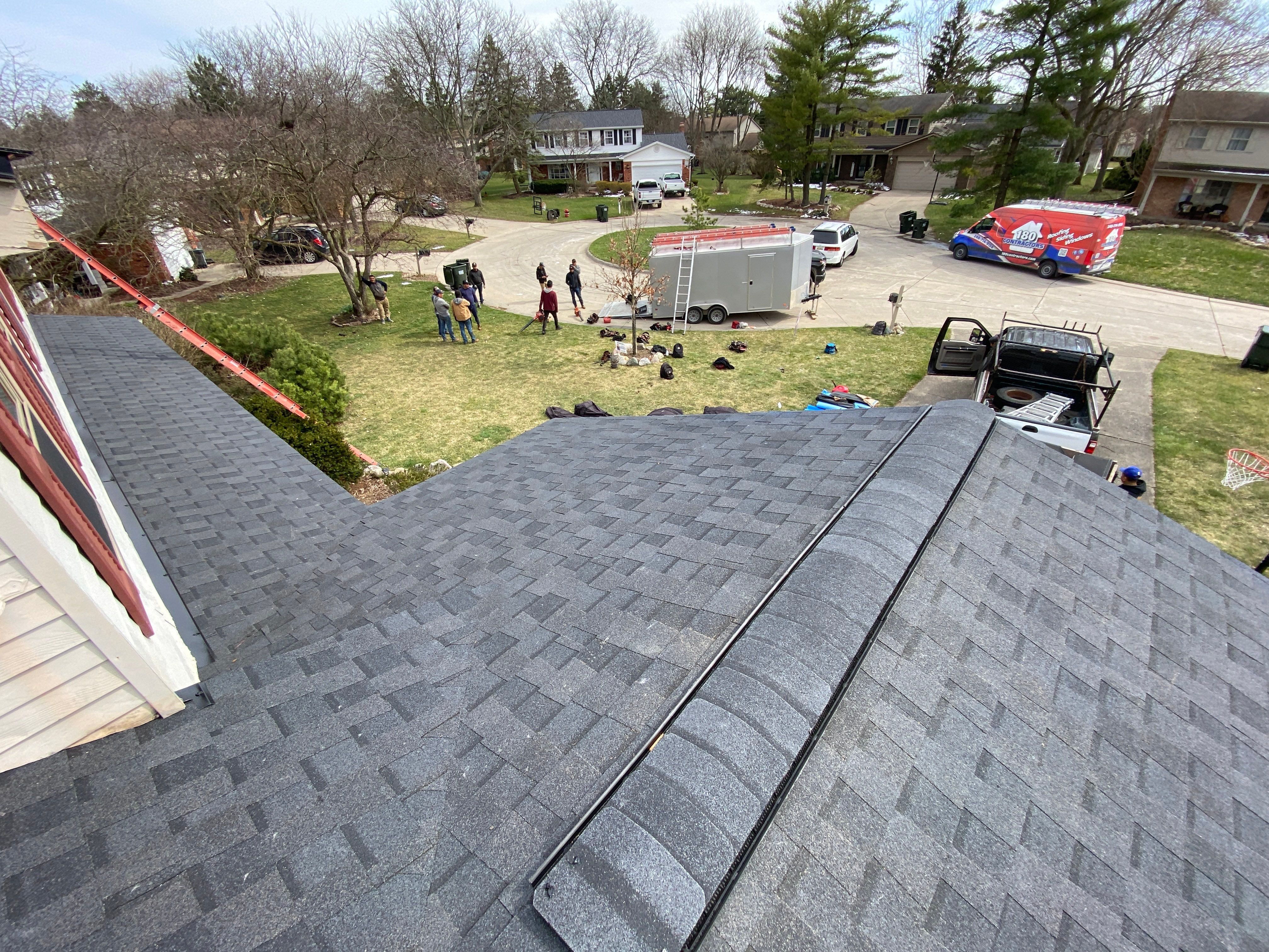 Roof Replacement using CertainTeed Landmark by 180 Contractors