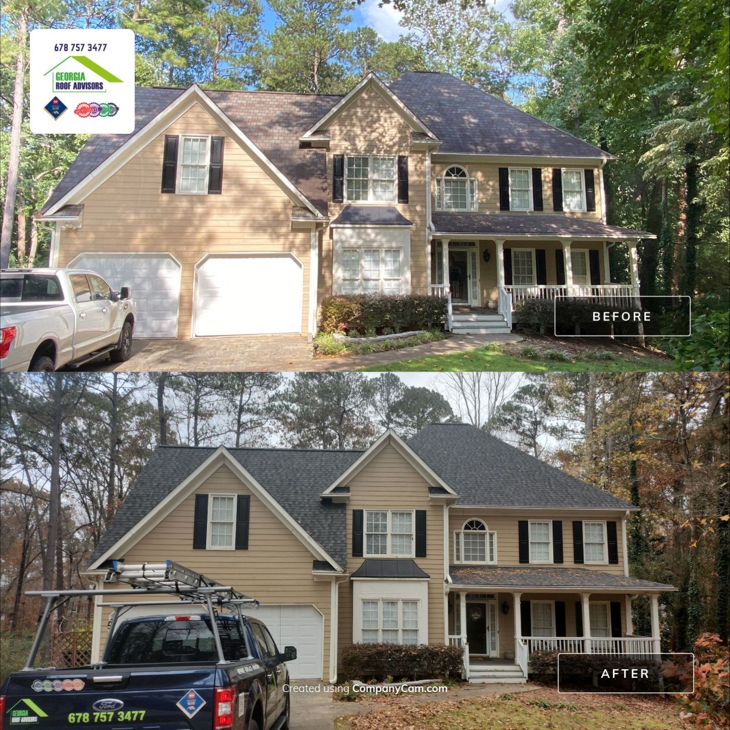 Roof Replacement in Powder Springs by Georgia Roof Advisors