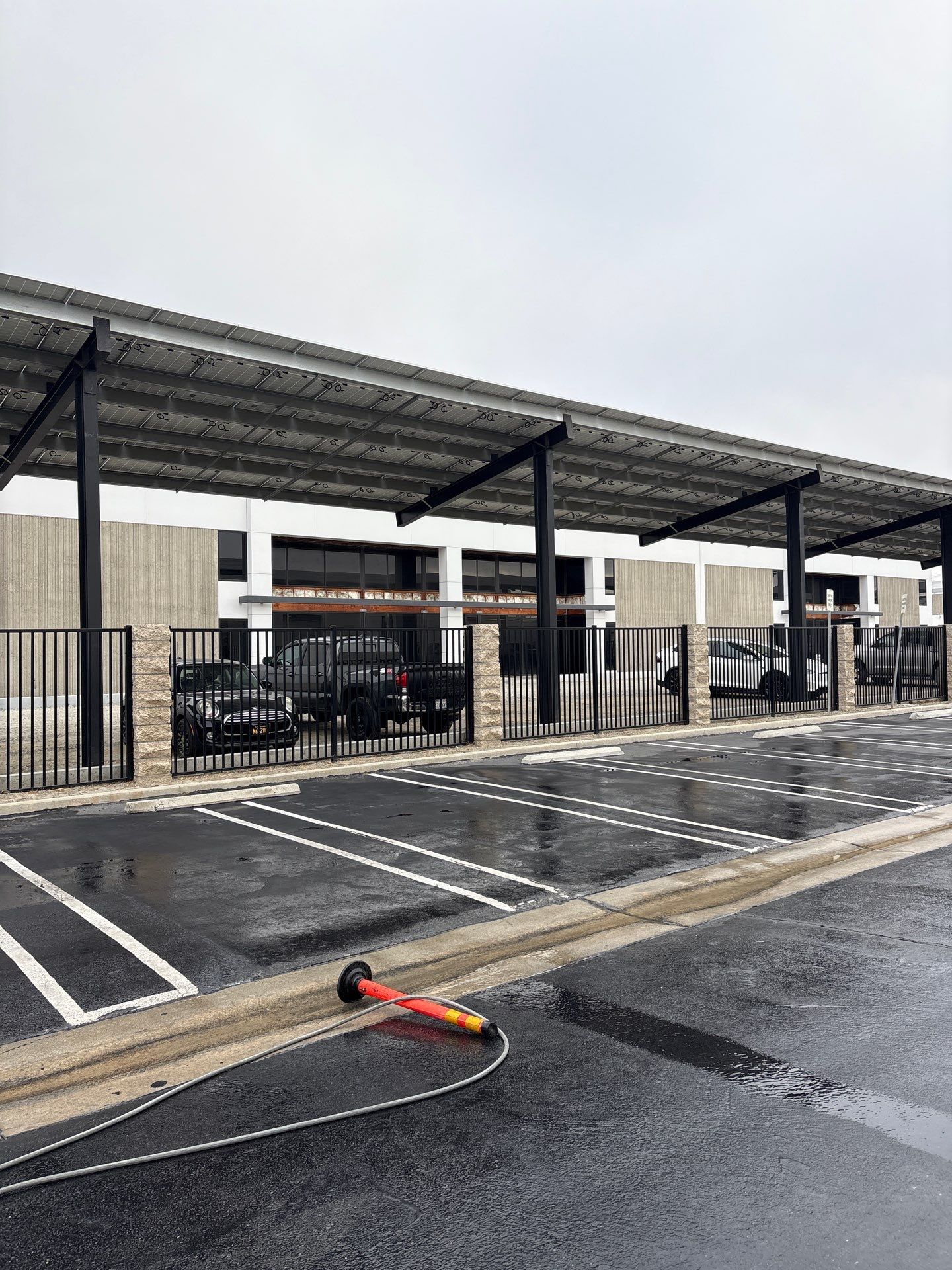 Commercial Hot Water Cleaning & Water Recovery In Huntington Beach by La Power Washing Inc