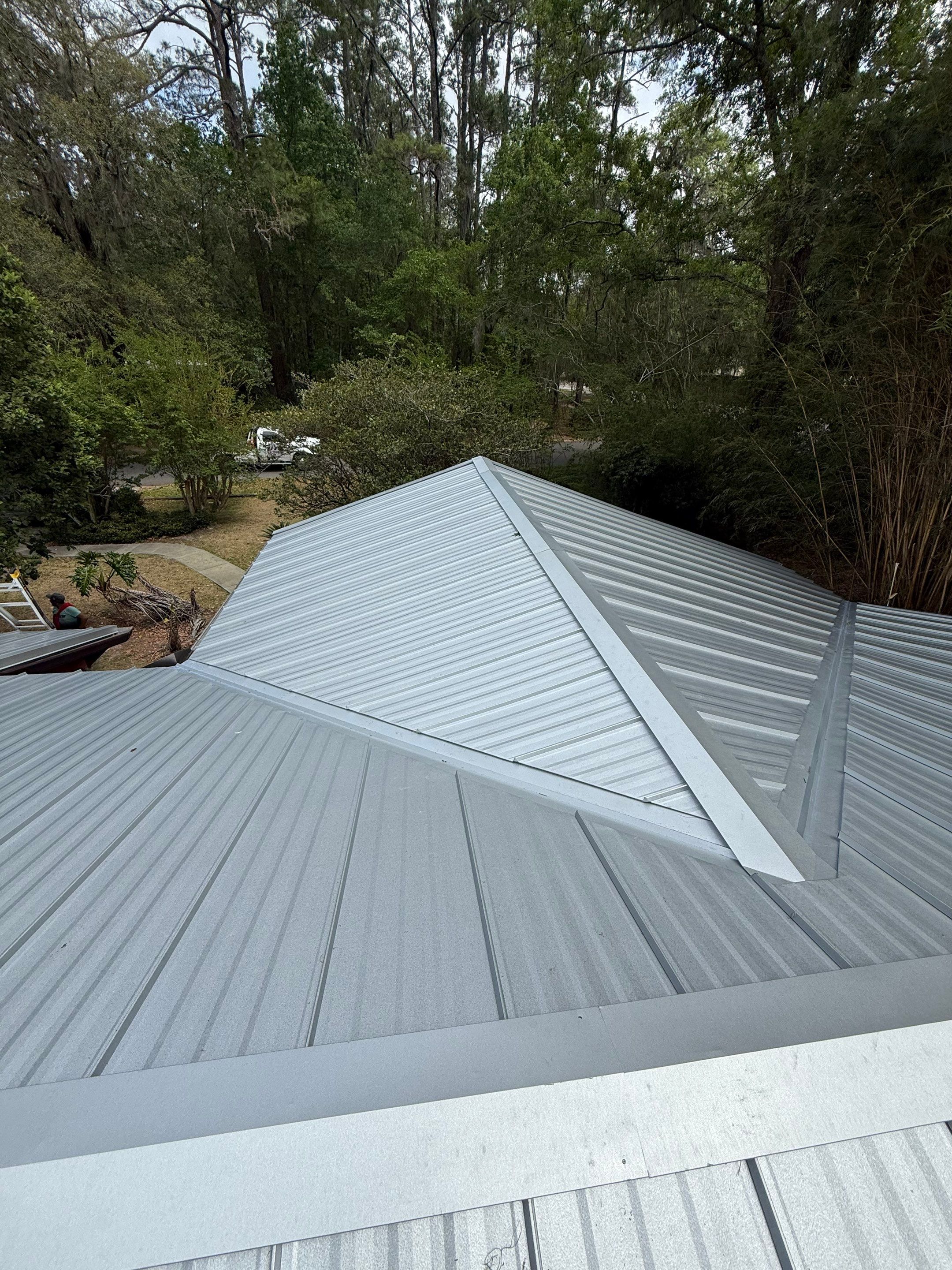 Metal Reroof in Gainesville, FL by Brehm Roofing