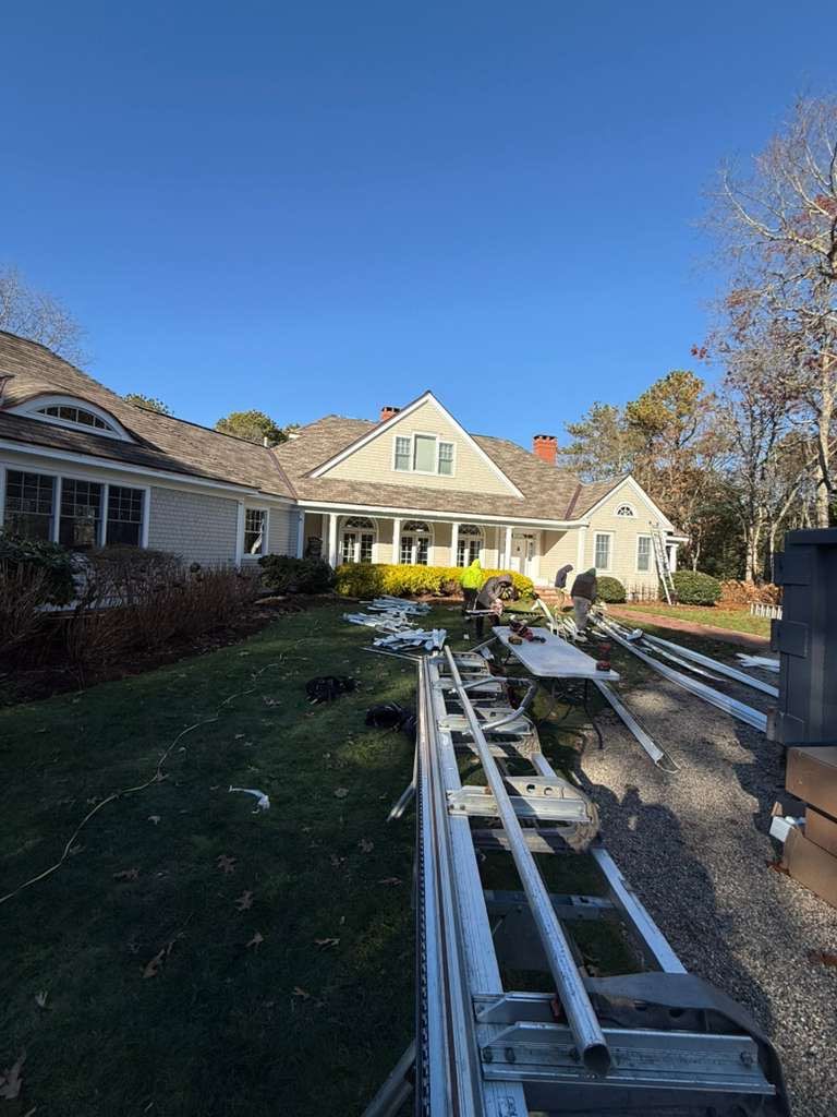 Premium Cedar Shake Roof Replacement Project in Barnstable by Mighty Dog Roofing of Greater Middlesex County