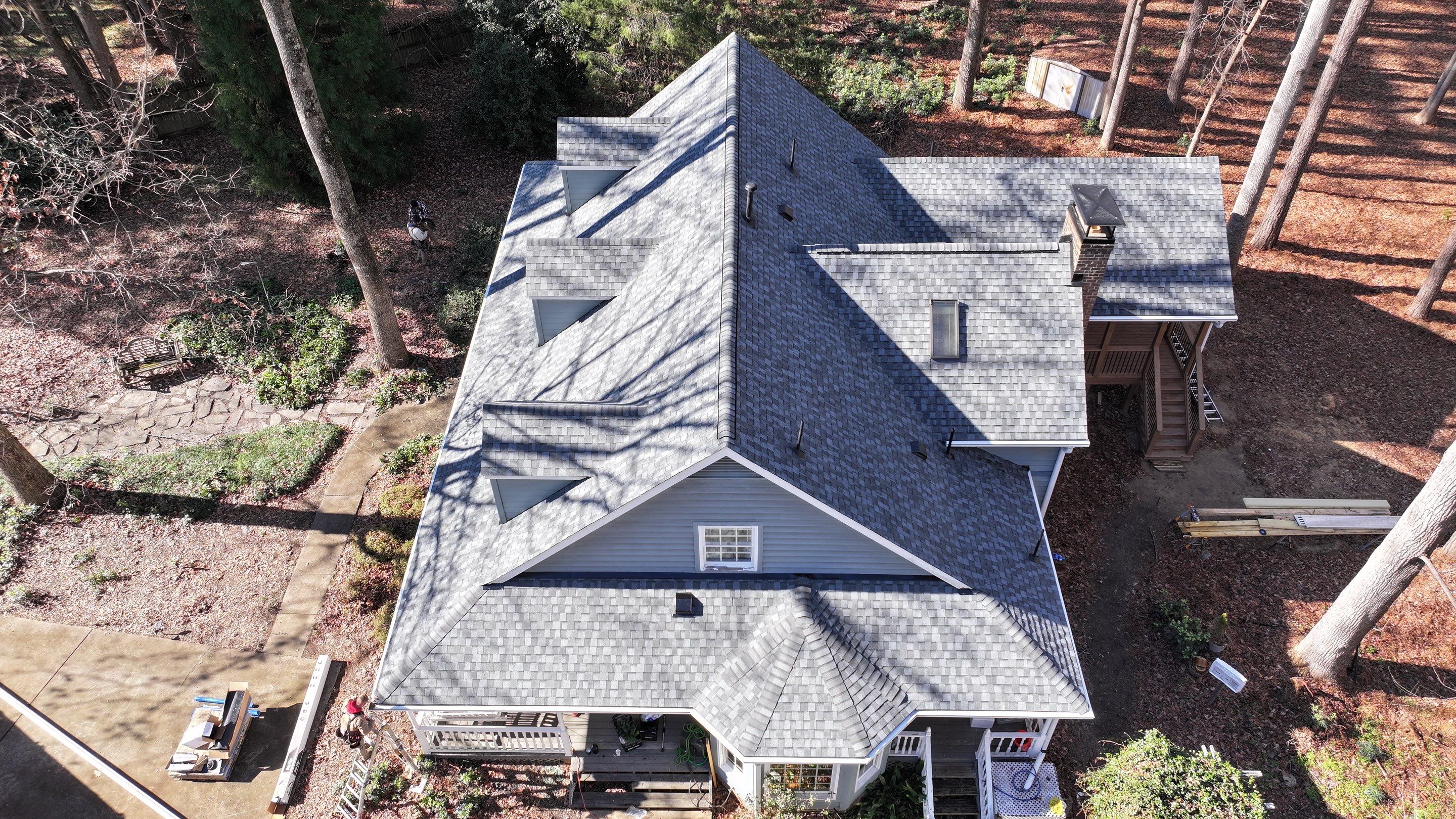 Project in Raleigh - Certainteed Landmark Pro Pewter  by Pro Performance Roofing