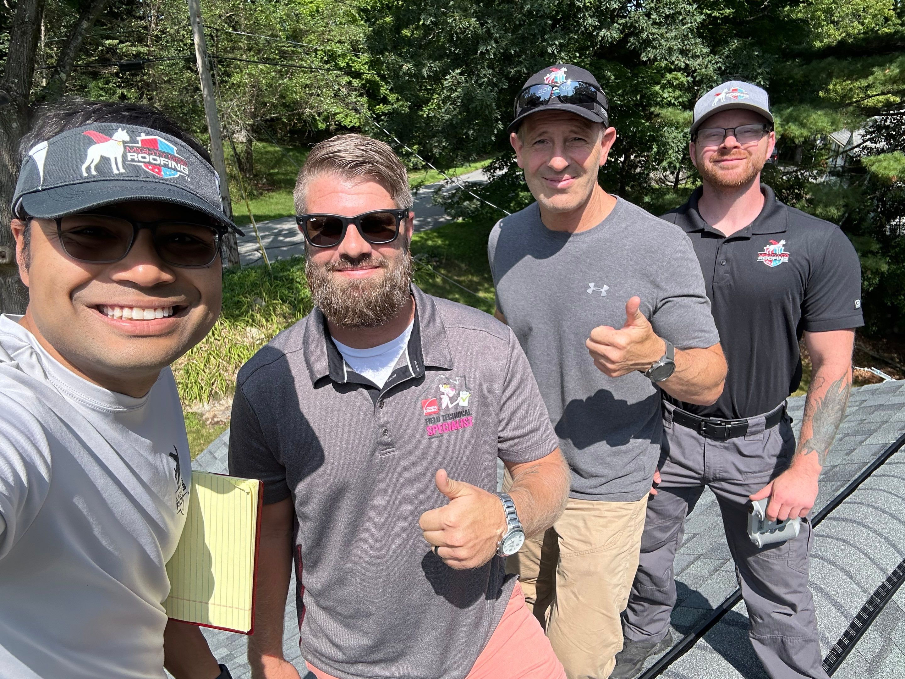 Roof Replacement + New Gutters & Guards — Chelmsford, MA by Mighty Dog Roofing of Greater Middlesex County