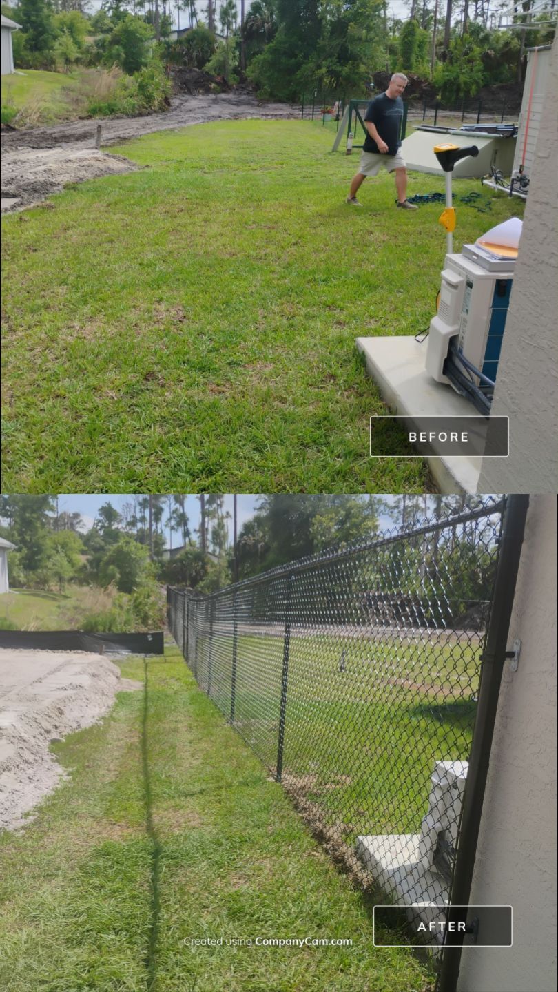 Chain Link Fence in North Port by True Fence LLC